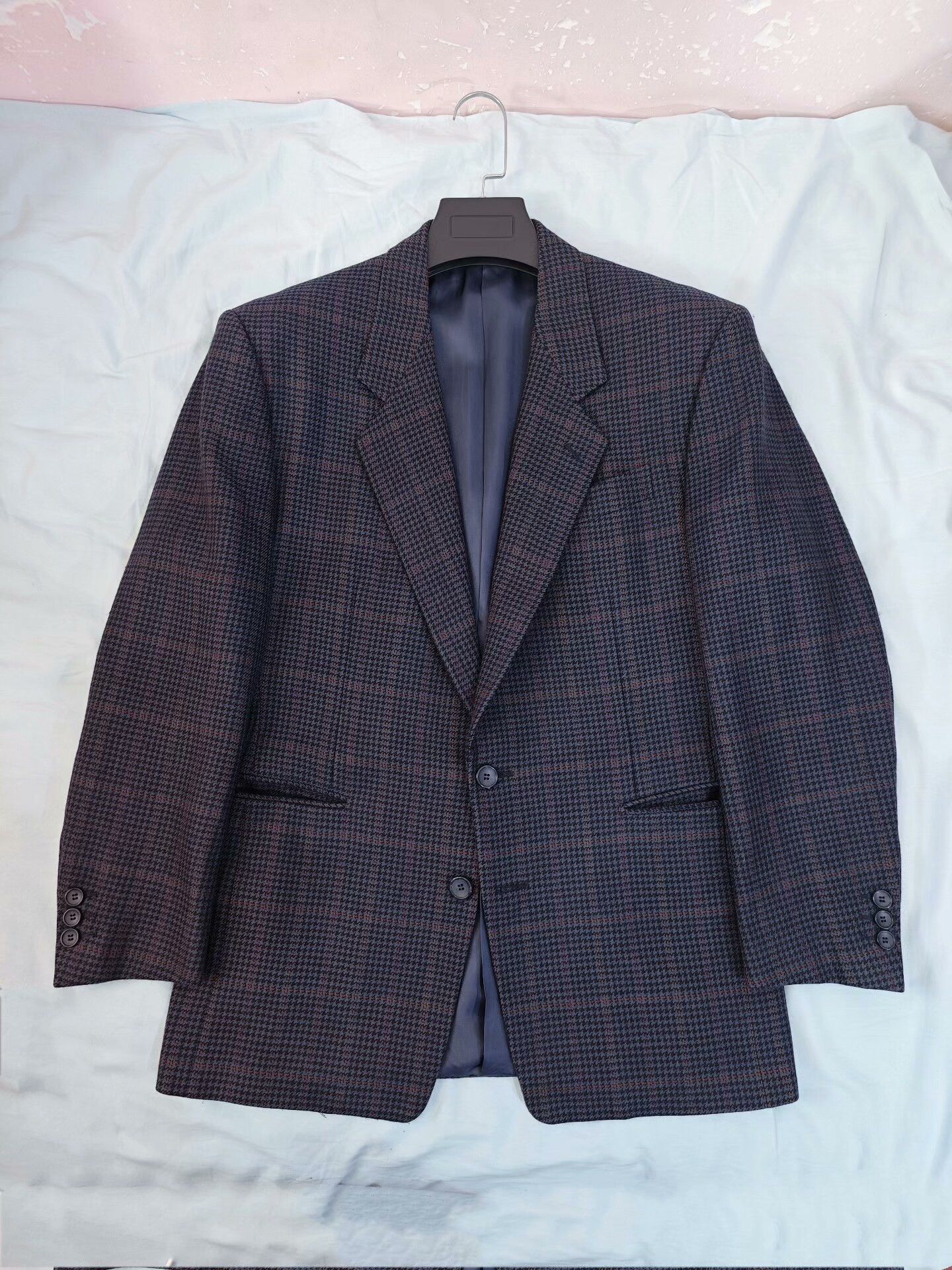 Luciano Barbera Carlo Barbera Wool Linen Blazer Size US M / EU 48-50 / 2 - 5 Thumbnail