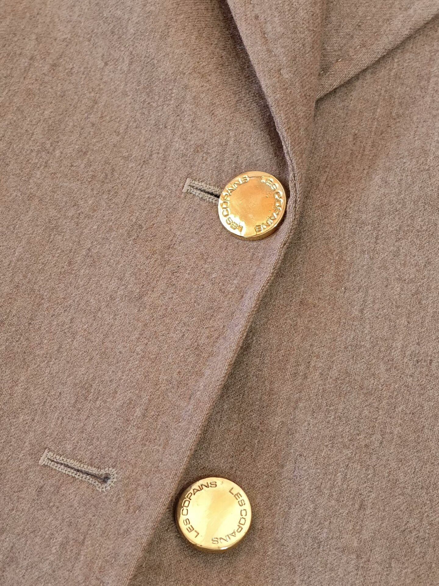 Les Copains Italian Wool Blend Blazer with Gold Buttons Size M / US 6-8 / IT 42-44 - 6 Thumbnail