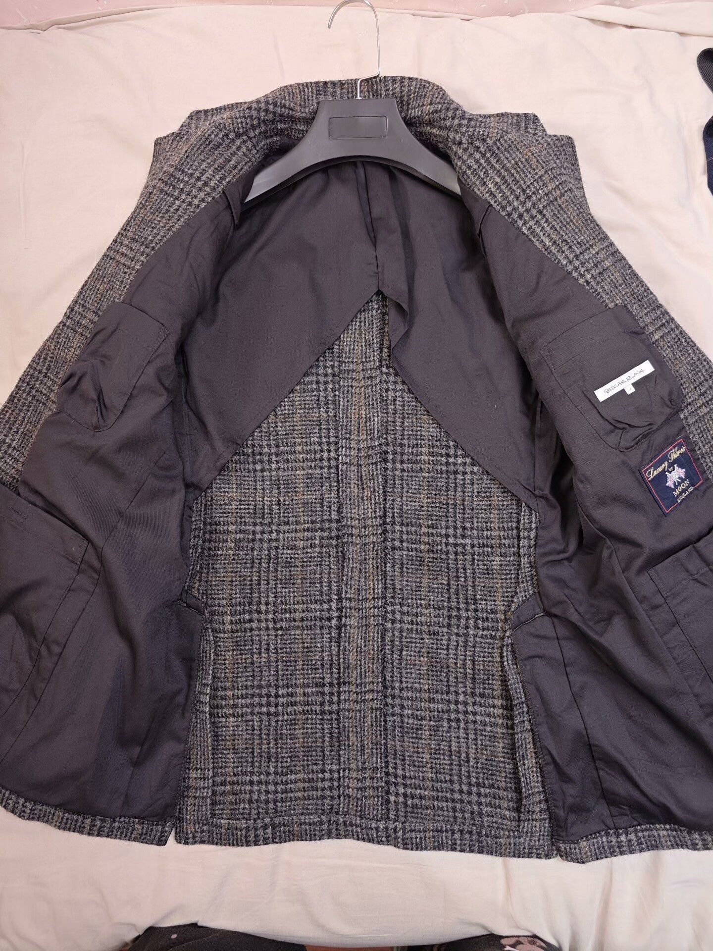 United Arrows Casual Tweed Wool Hunting Jacket Size US M / EU 48-50 / 2 - 6 Thumbnail