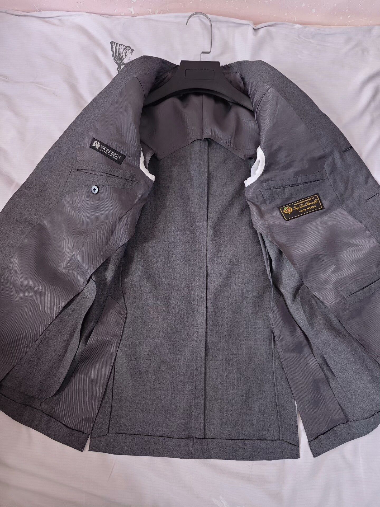 United Arrows Italian Wool Suit by Sovereign Size US XS / EU 42 / 0 - 8 Thumbnail