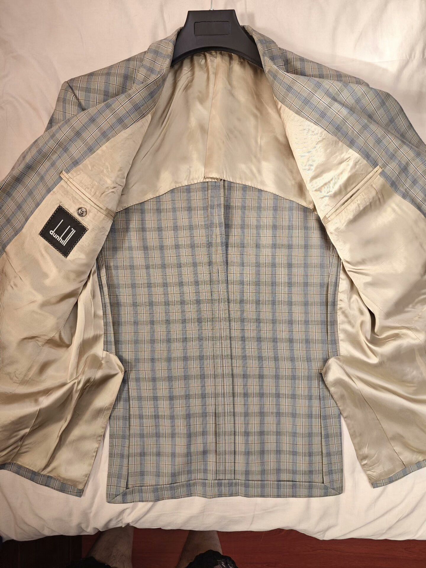 Z Zegna Dunhill Wool Half-Lined Suit Jacket Size US L / EU 52-54 / 3 - 6 Thumbnail