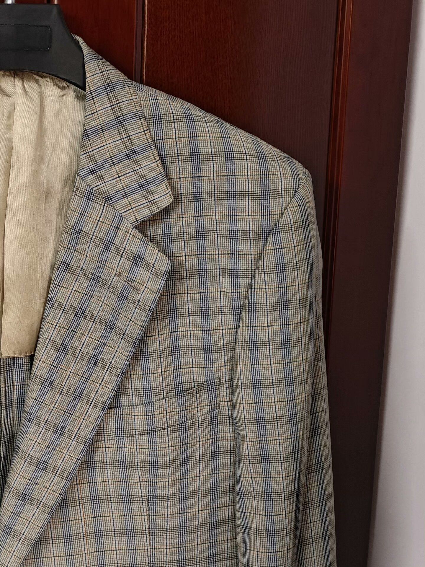 Z Zegna Dunhill Wool Half-Lined Suit Jacket Size US L / EU 52-54 / 3 - 2 Thumbnail