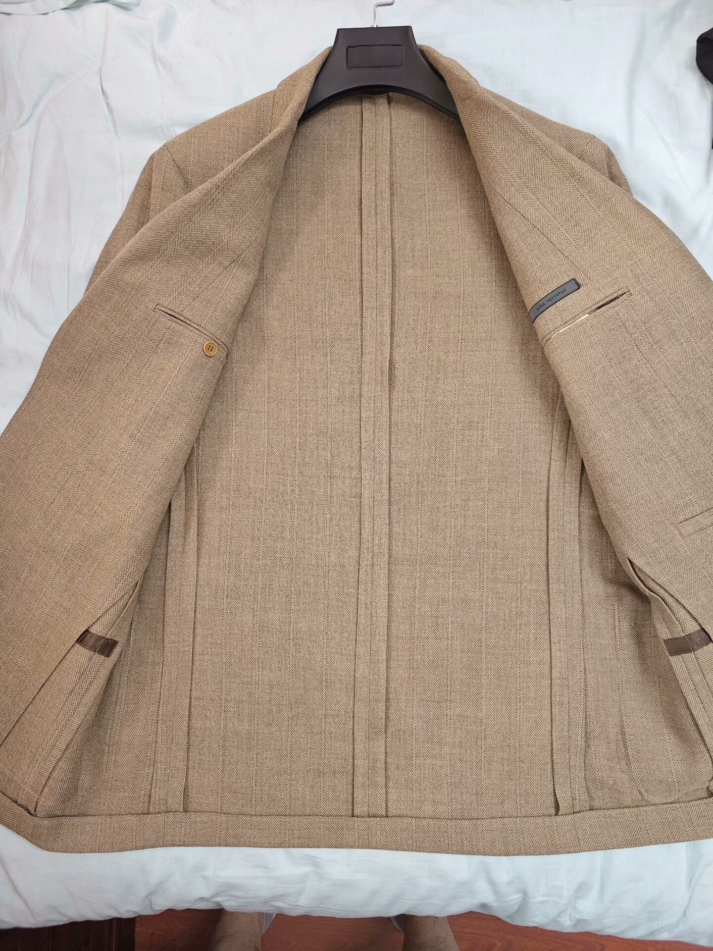 John Varvatos John Varvatos Italian Wool Blazer Size US L / EU 52-54 / 3 - 7 Thumbnail
