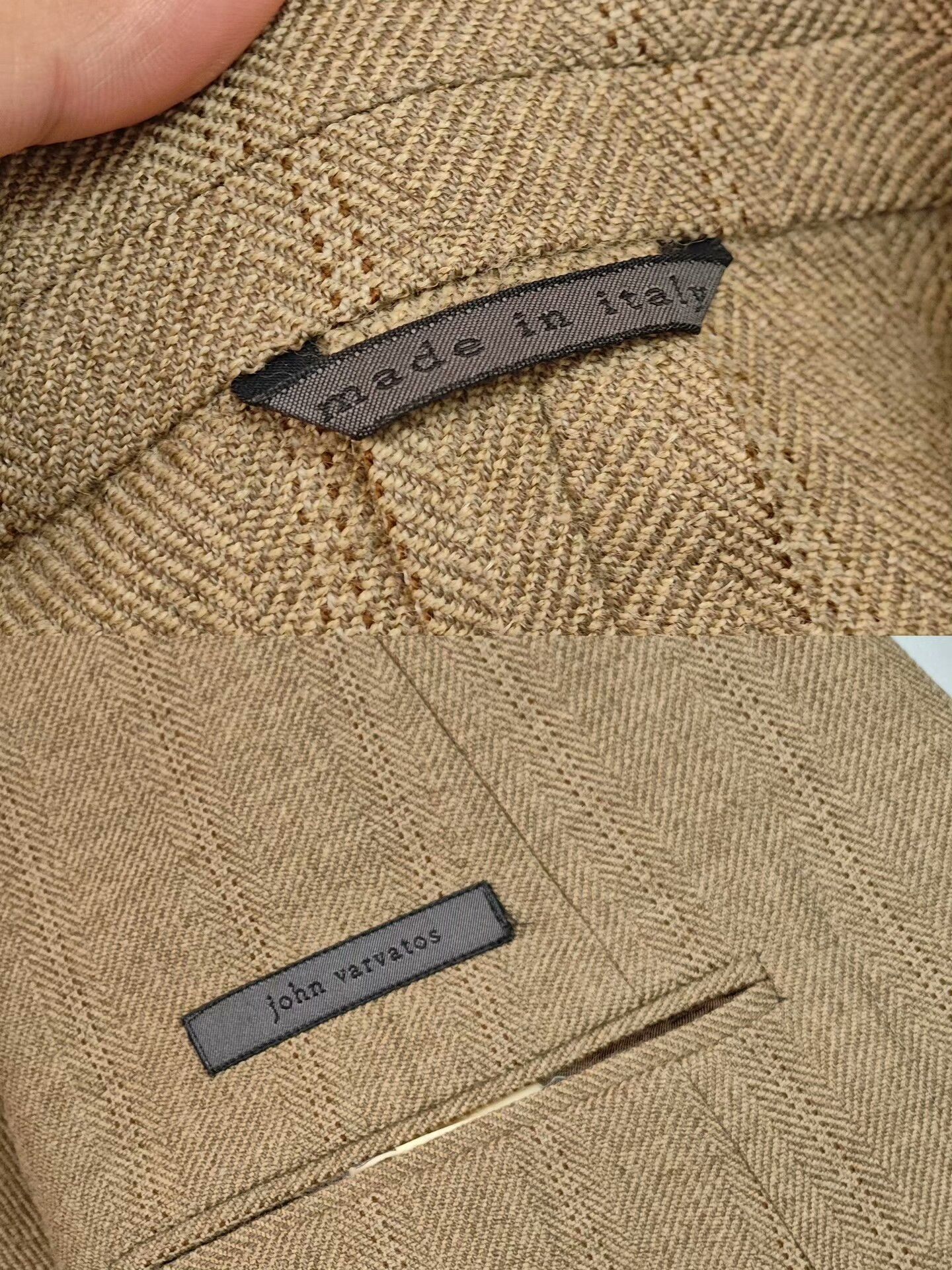 John Varvatos John Varvatos Italian Wool Blazer Size US L / EU 52-54 / 3 - 9 Thumbnail