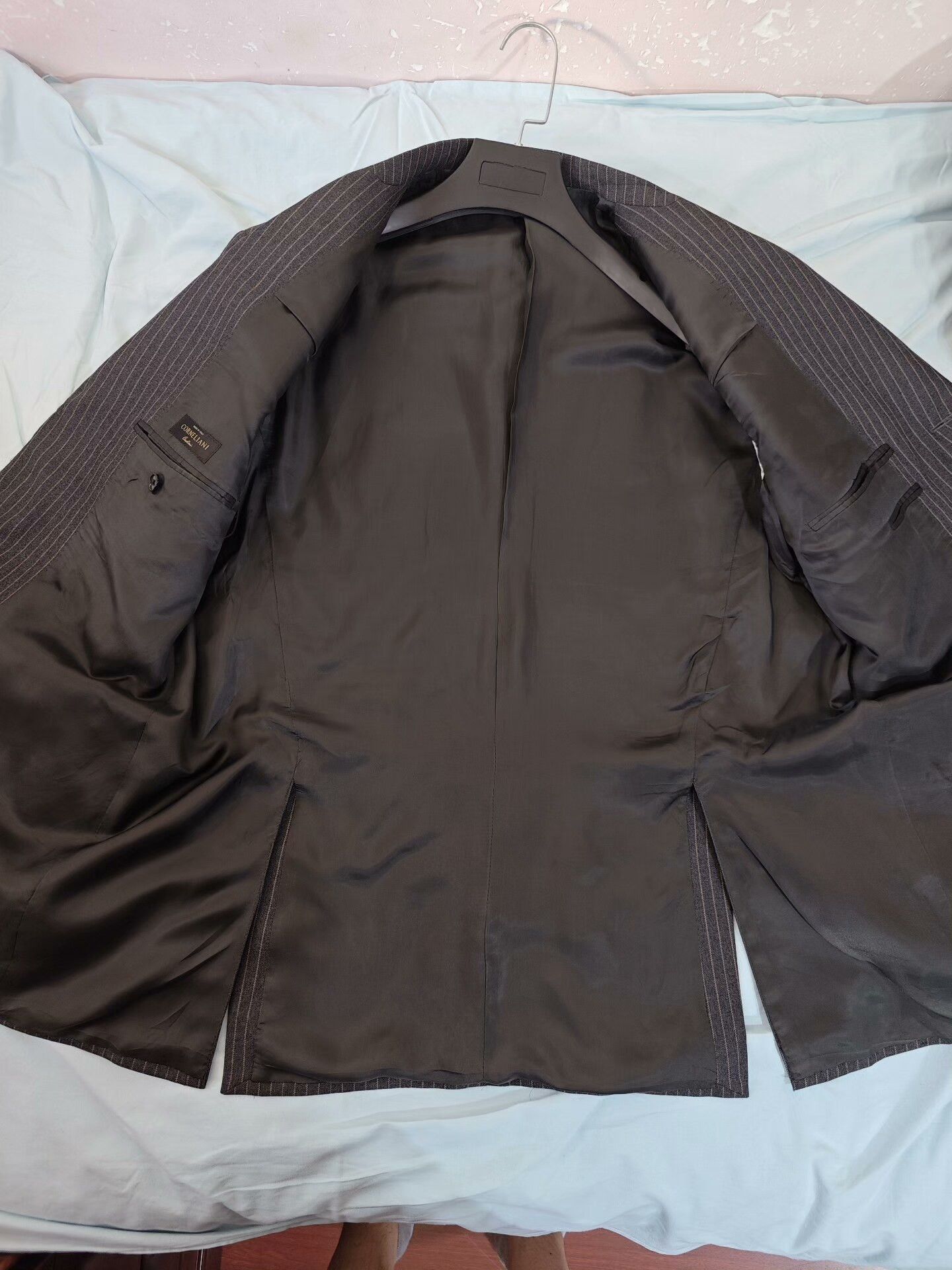 Corneliani Corneliani Italian Wool Blend Suit Jacket Size US L / EU 52-54 / 3 - 6 Thumbnail