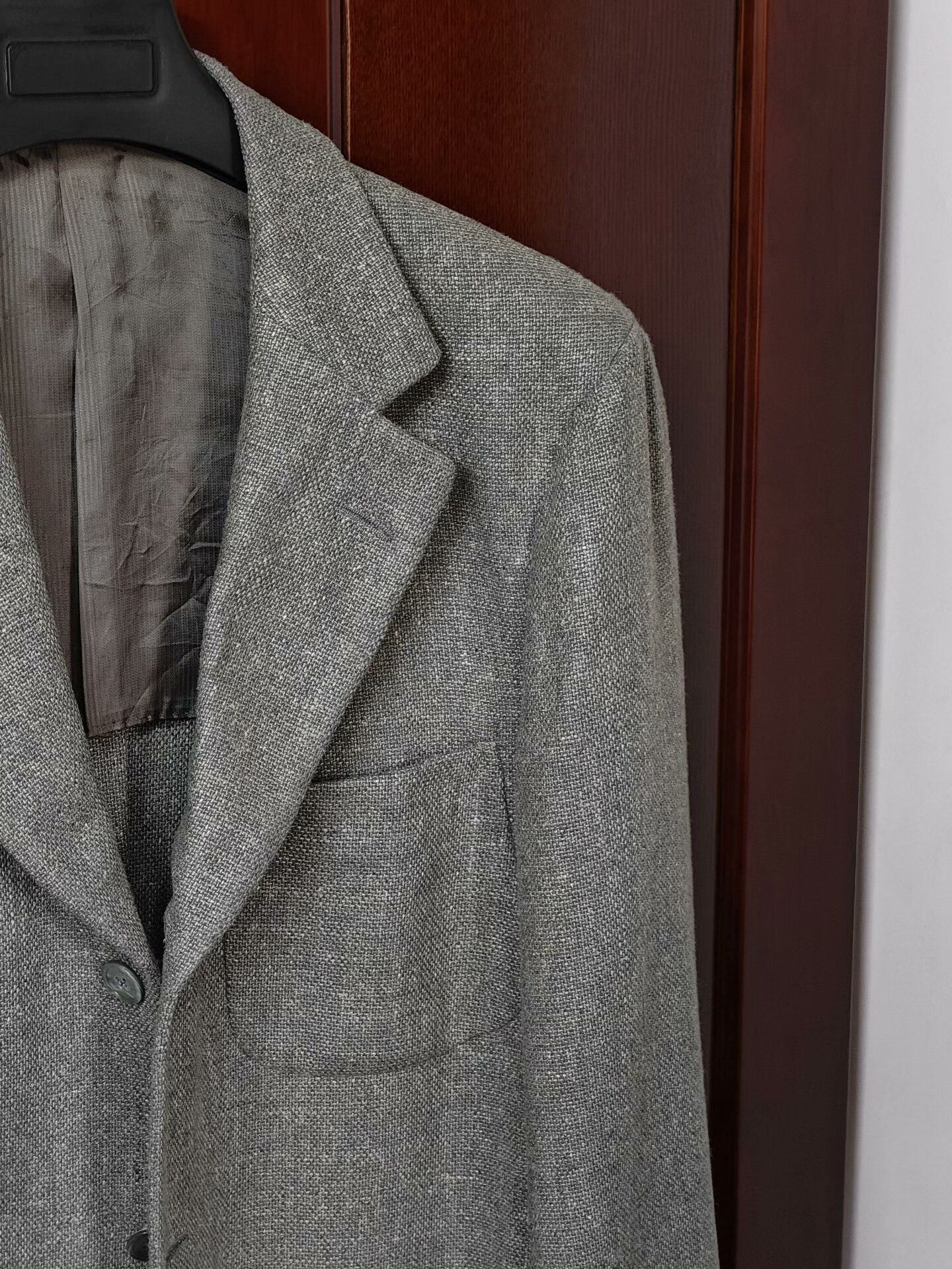 Z Zegna Zegna Wool Silk Casual Blazer Size US M / EU 48-50 / 2 - 2 Thumbnail