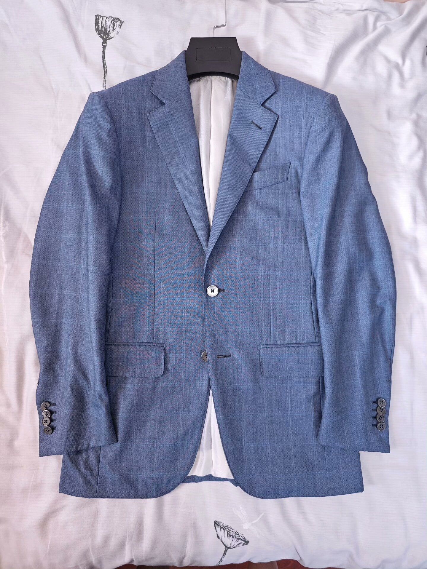 Ermenegildo Zegna Custom Blue Wool Suit by Zegna Size US XS / EU 42 / 0 - 5 Thumbnail