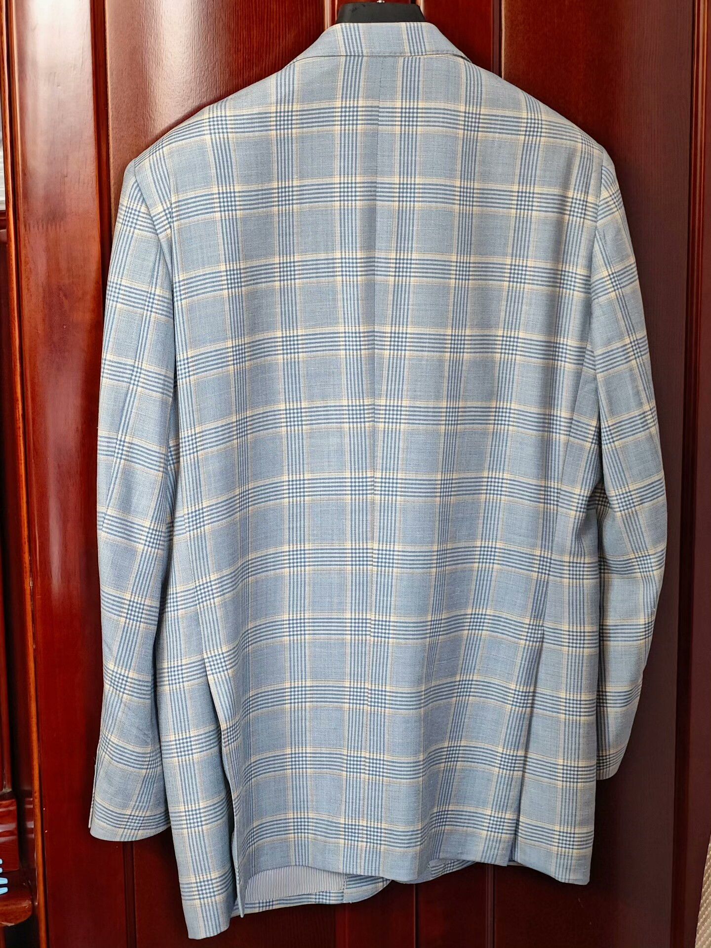 Ermenegildo Zegna Custom Zegna Trofeo Plaid Suit Jacket Size US XL / EU 56 / 4 - 5 Thumbnail