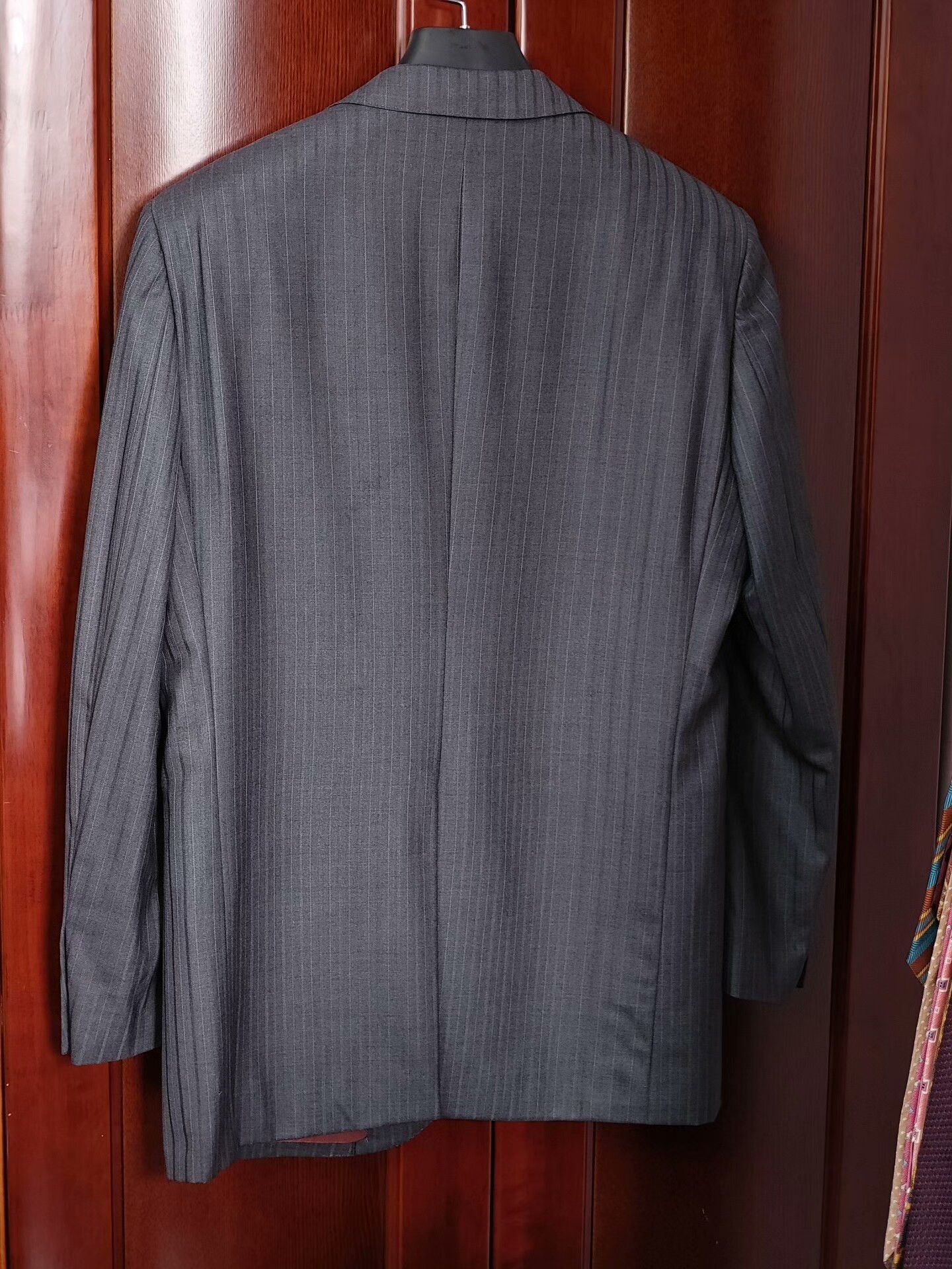 Ermenegildo Zegna Italian Zegna Gray Wool Blend Suit Size US L / EU 52-54 / 3 - 8 Thumbnail