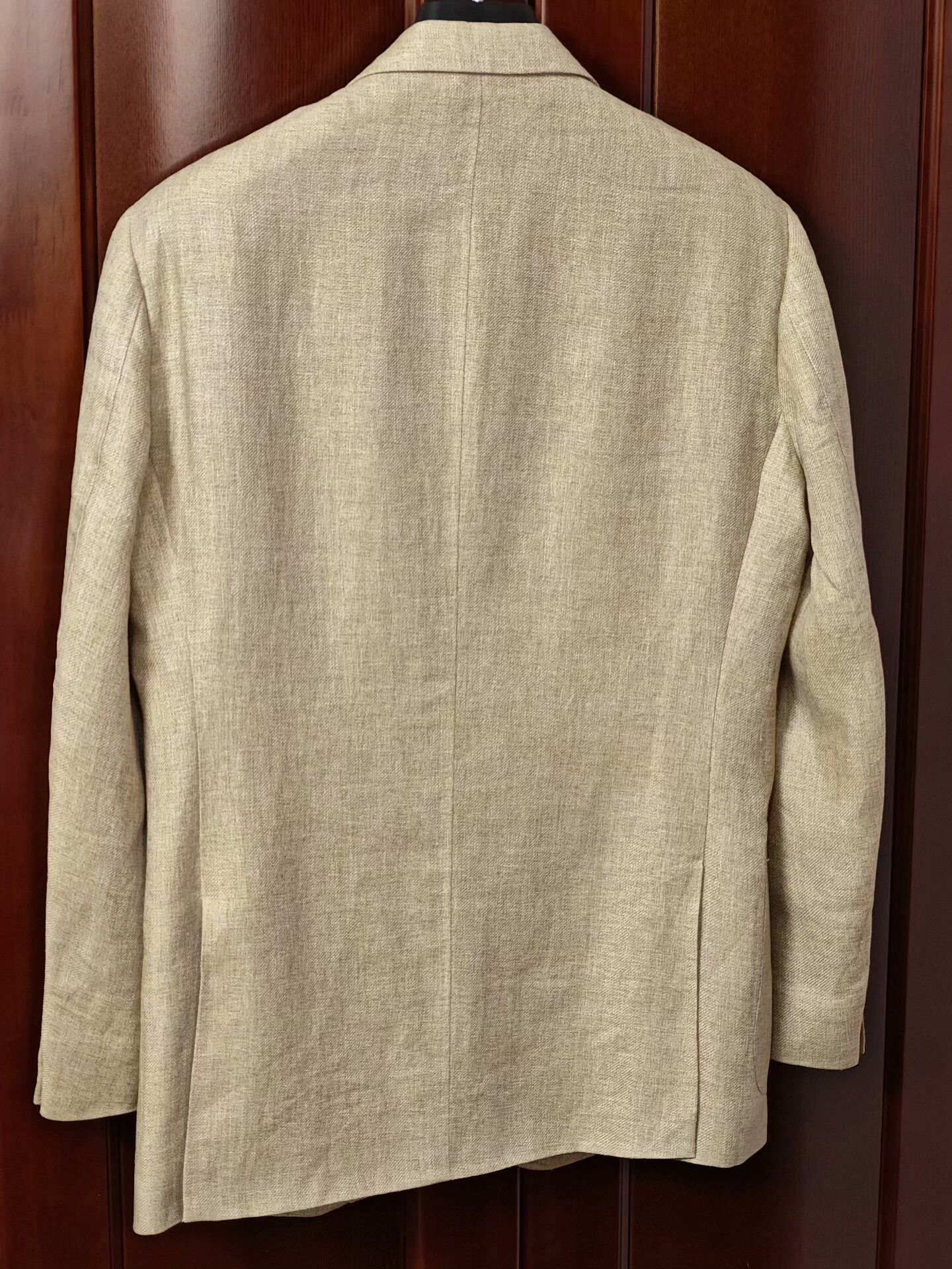 Pal Zileri Pal Zileri Beige Linen Jacket Size US M / EU 48-50 / 2 - 9 Thumbnail