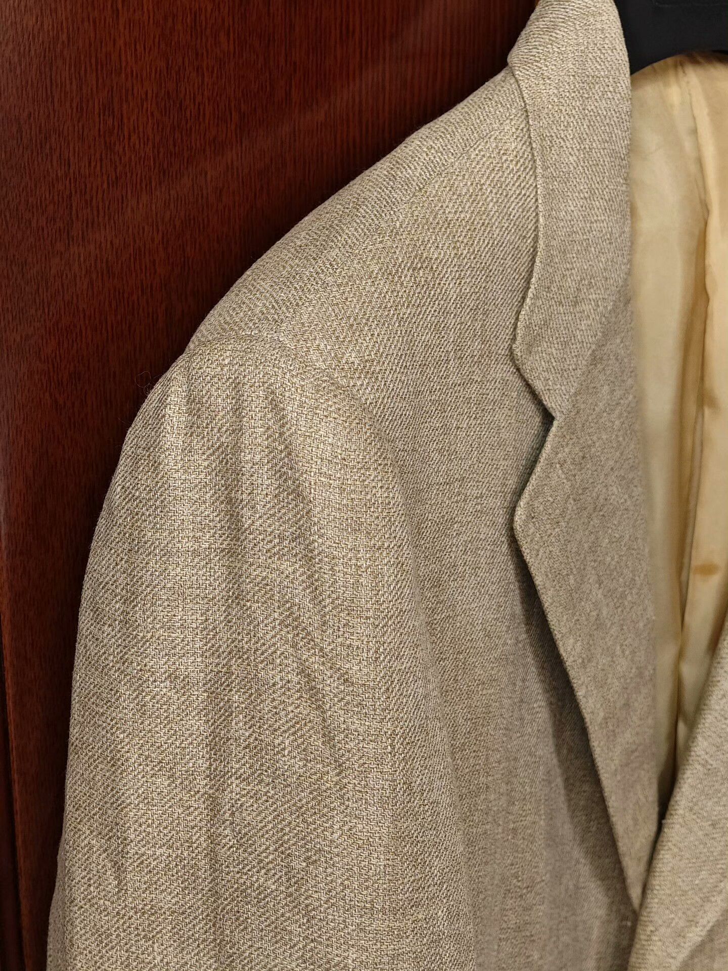 Pal Zileri Pal Zileri Beige Linen Jacket Size US M / EU 48-50 / 2 - 3 Thumbnail