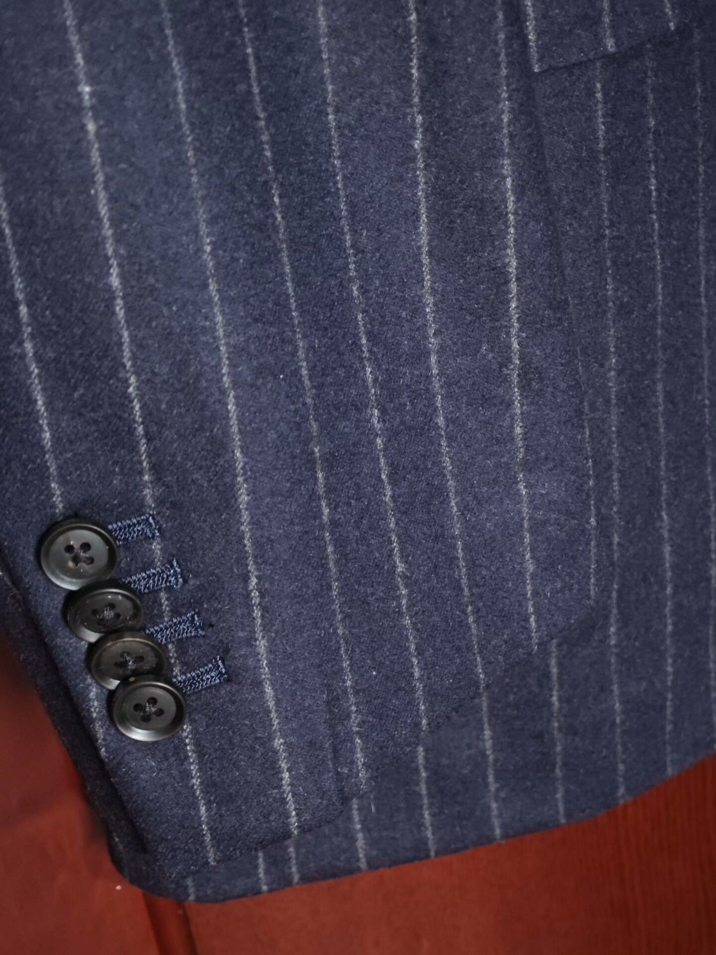 Ermenegildo Zegna Custom Zegna Flannel Suit Jacket Size US M / EU 48-50 / 2 - 4 Thumbnail