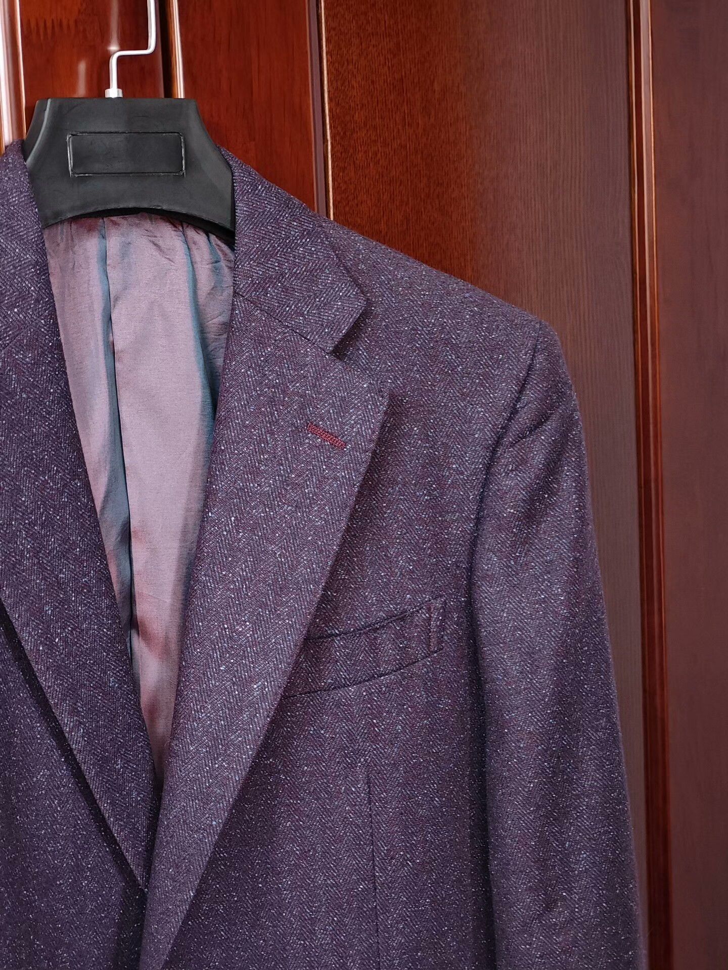 Z Zegna Custom Italian Zignone Wool Silk Suit Size US L / EU 52-54 / 3 - 2 Thumbnail