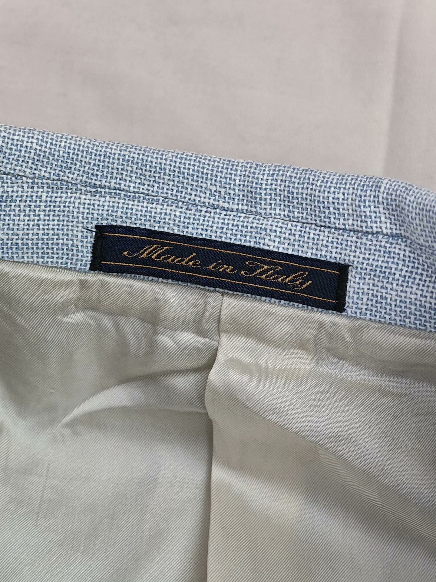 Calugi e Gianelli Italian Linen Wool Blend Sport Coat Size US M / EU 48-50 / 2 - 8 Thumbnail