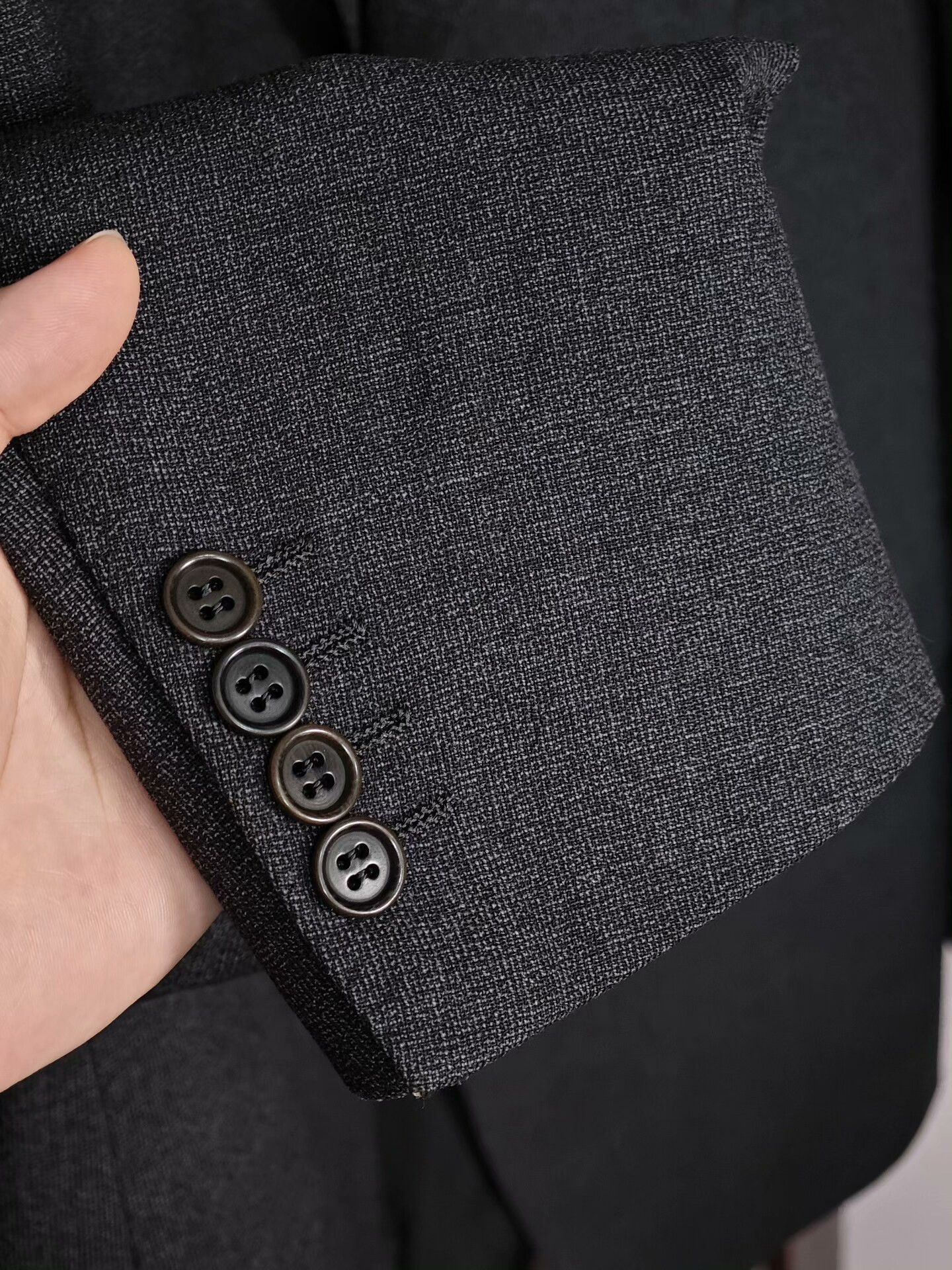 Canali Italian Wool Blend Suit Jacket Size US M / EU 48-50 / 2 - 4 Thumbnail