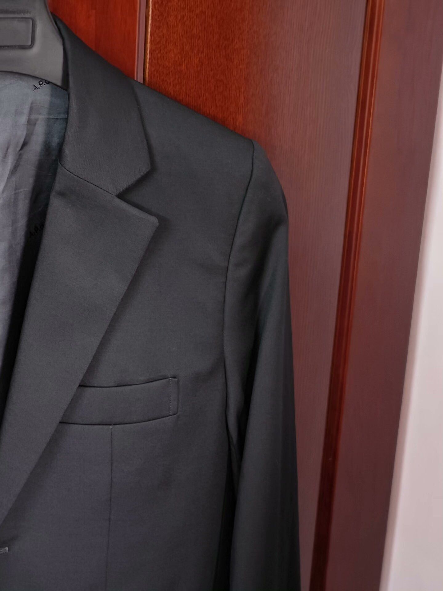 A.P.C. Black Wool Casual Blazer from A.P.C. Size US XS / EU 42 / 0 - 2 Thumbnail