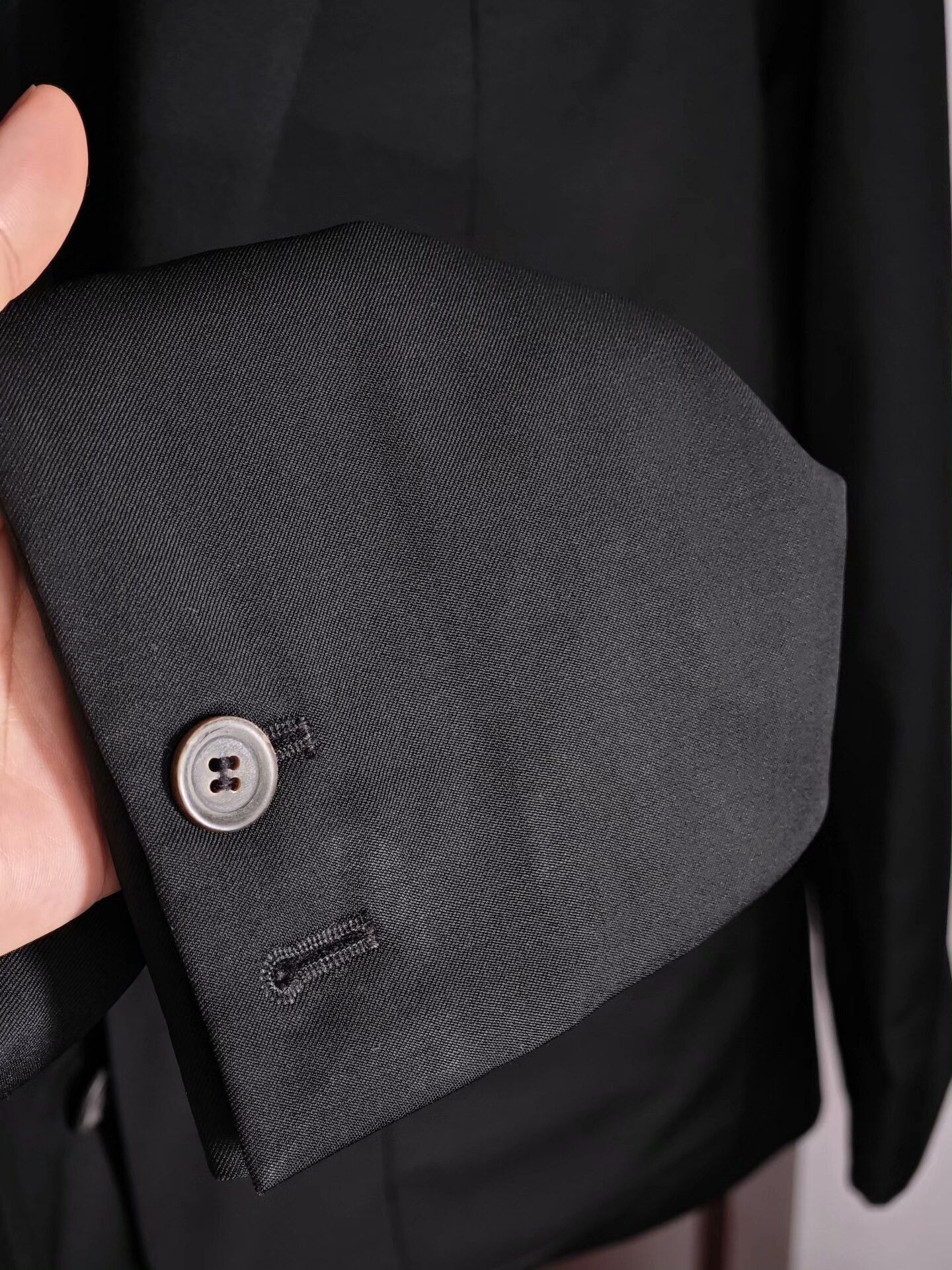 A.P.C. Black Wool Casual Blazer from A.P.C. Size US XS / EU 42 / 0 - 4 Thumbnail