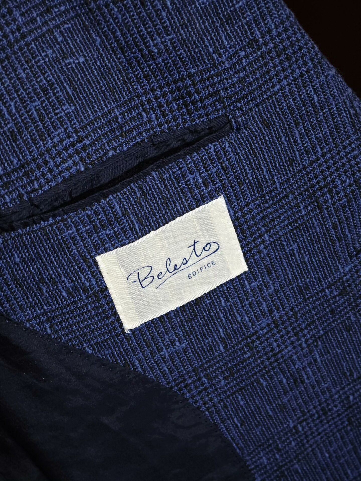 Edifice Japan Japanese Cotton Casual Check Blazer Size US S / EU 44-46 / 1 - 6 Thumbnail