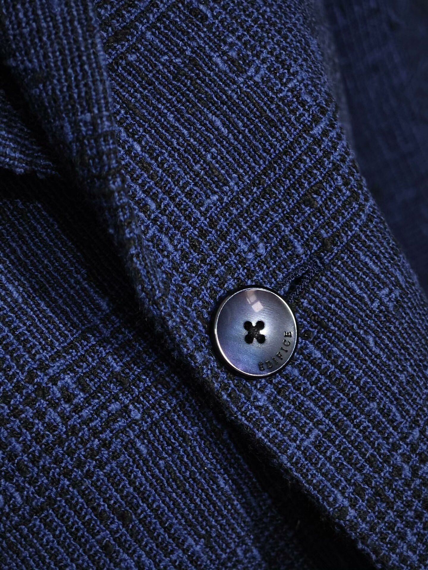 Edifice Japan Japanese Cotton Casual Check Blazer Size US S / EU 44-46 / 1 - 4 Thumbnail