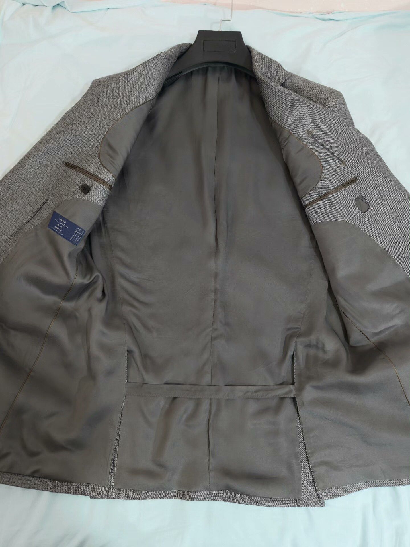 Cerruti 1881 Custom Italian Wool Half-Lined Suit Size US M / EU 48-50 / 2 - 6 Thumbnail