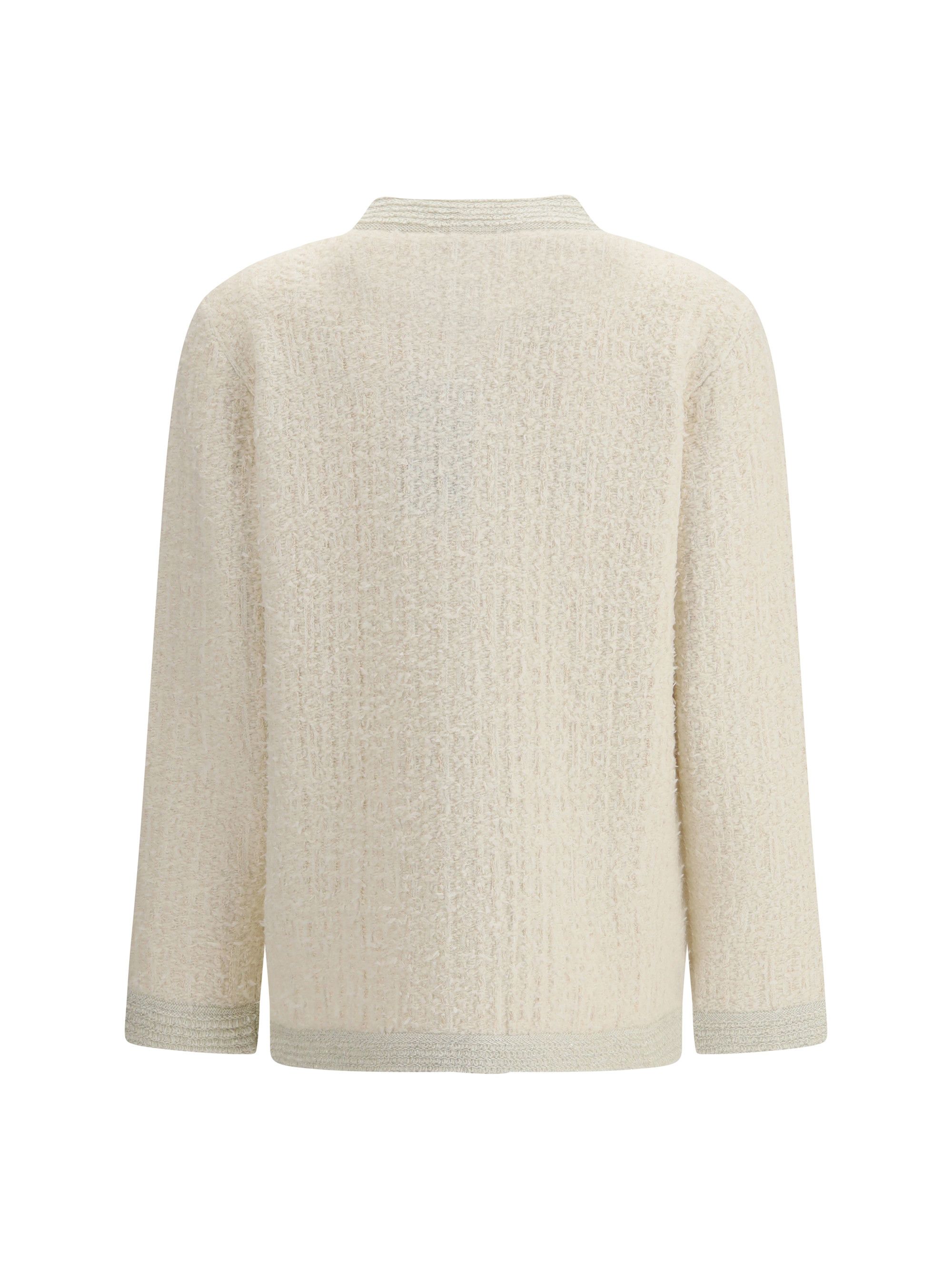 Gucci Bouclé lamé wool Cardigan Size XS / US 0-2 / IT 36-38 - 2 Thumbnail