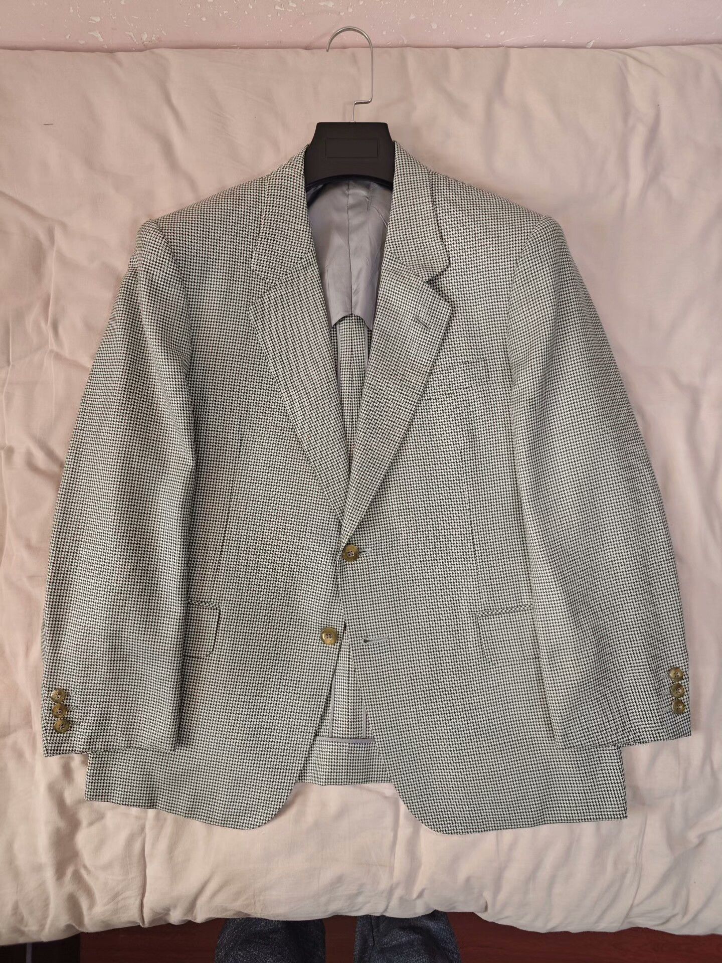 SCABAL Scabal Wool Silk Linen Custom Suit Size US L / EU 52-54 / 3 - 5 Thumbnail