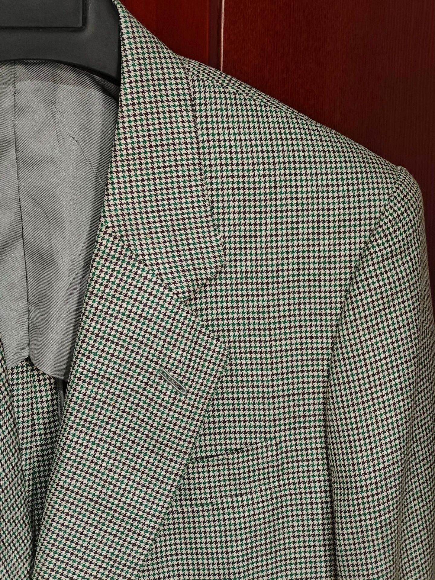 SCABAL Scabal Wool Silk Linen Custom Suit Size US L / EU 52-54 / 3 - 2 Thumbnail