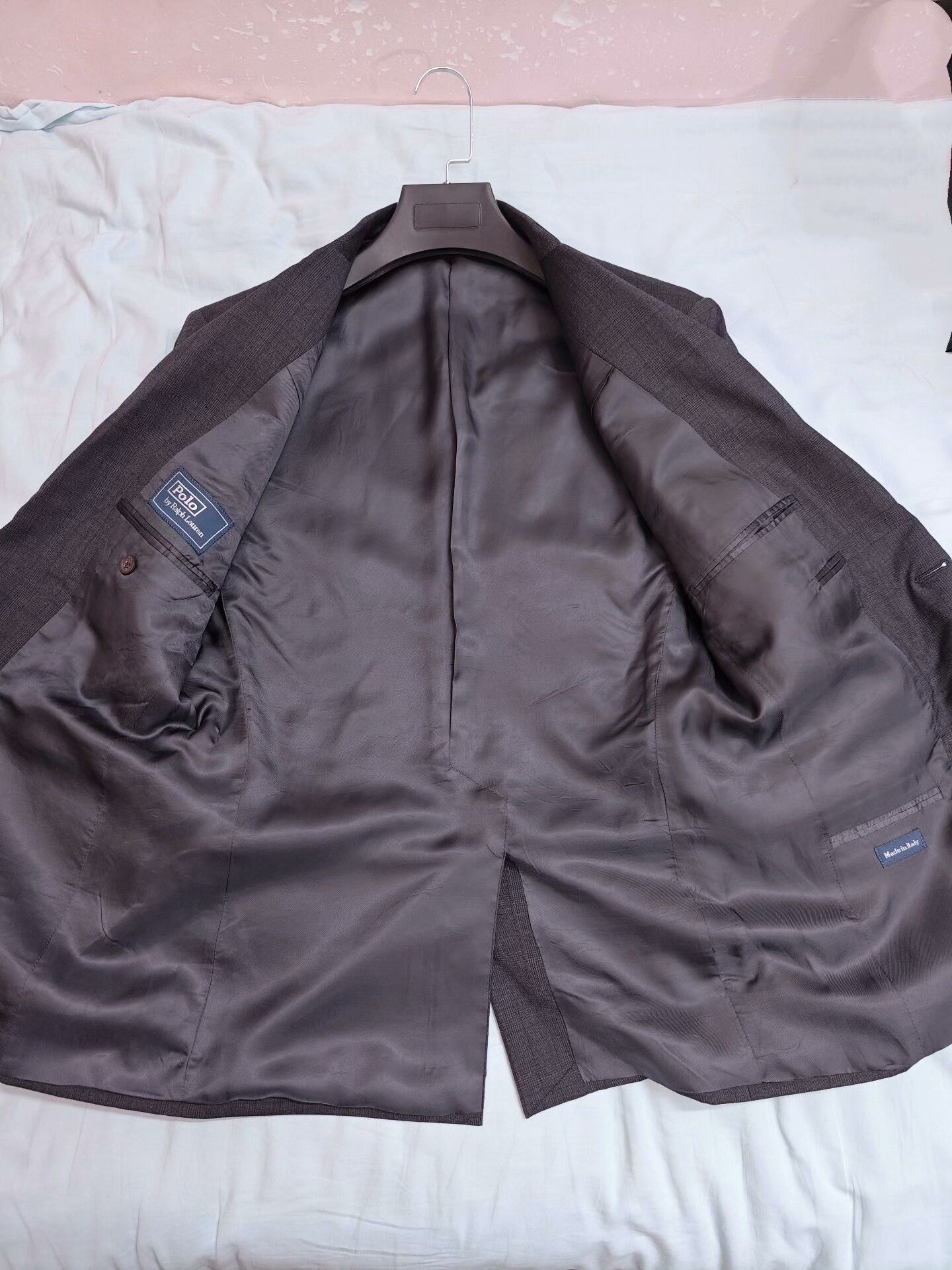 Ralph Lauren Blue Label Ralph Lauren Gray Wool Suit Jacket Size US M / EU 48-50 / 2 - 9 Thumbnail
