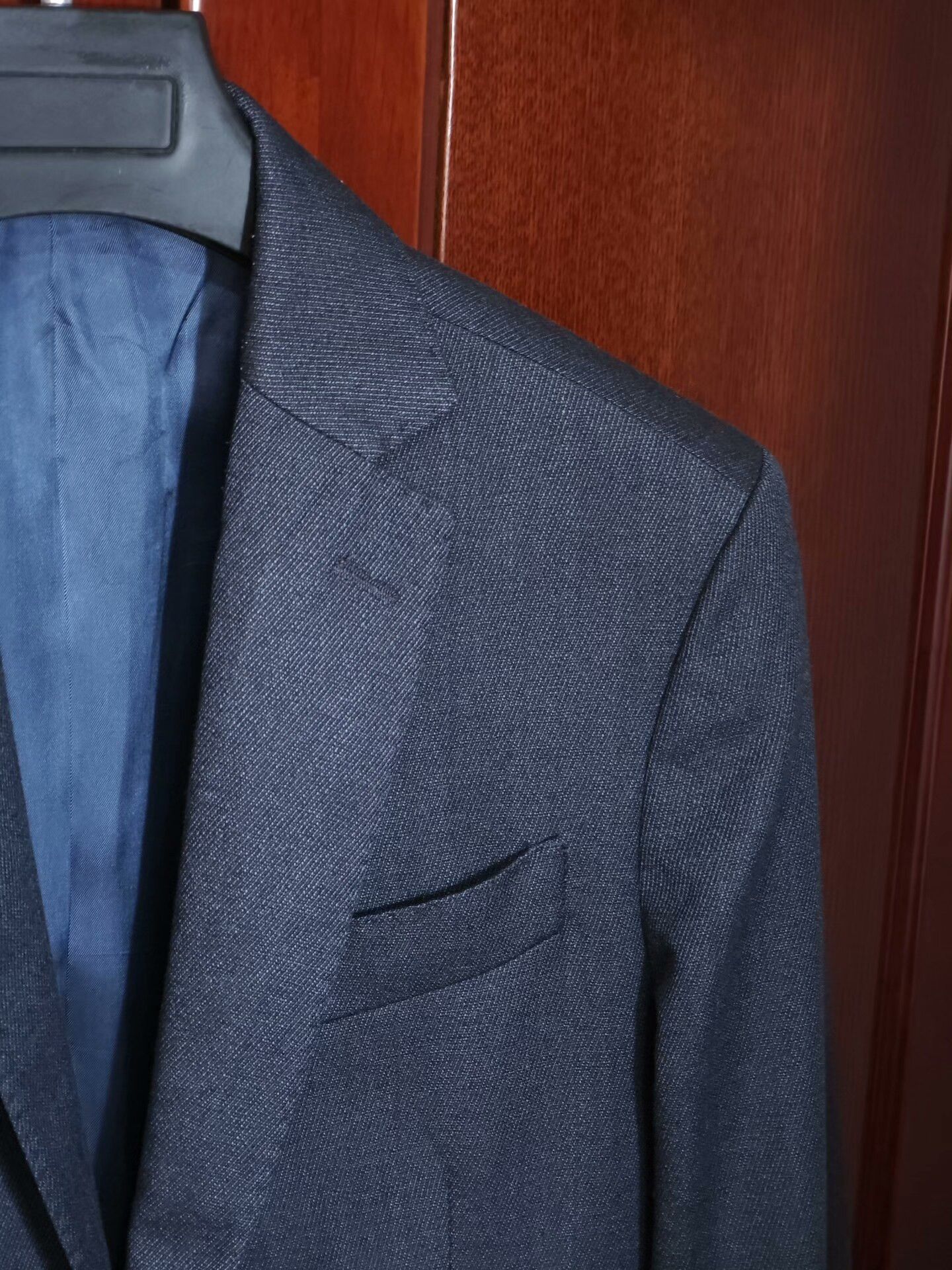 Luciano Barbera Italian Wool Cotton Casual Suit Jacket Size US S / EU 44-46 / 1 - 2 Thumbnail