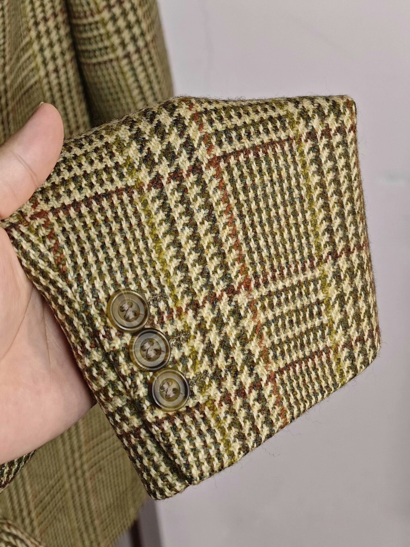 Austin Reed Austin Reed Tweed Wool Blazer Size US L / EU 52-54 / 3 - 4 Thumbnail