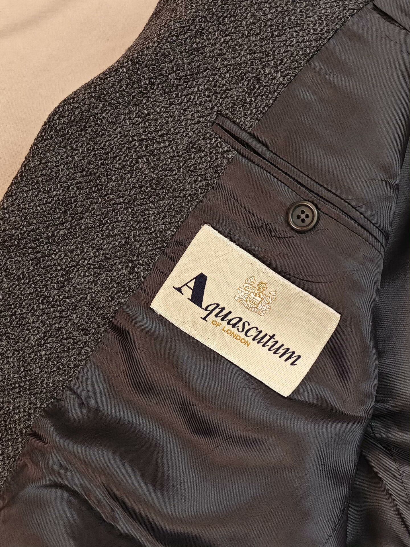 Aquascutum Gray Aquascutum Wool Blazer Size US M / EU 48-50 / 2 - 7 Thumbnail