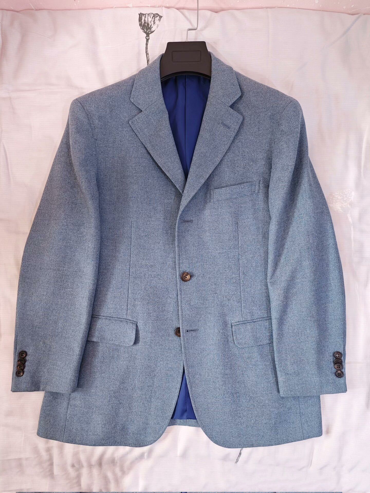 Ermenegildo Zegna Italian Mario Zegna Custom Suit Jacket Size US M / EU 48-50 / 2 - 5 Thumbnail