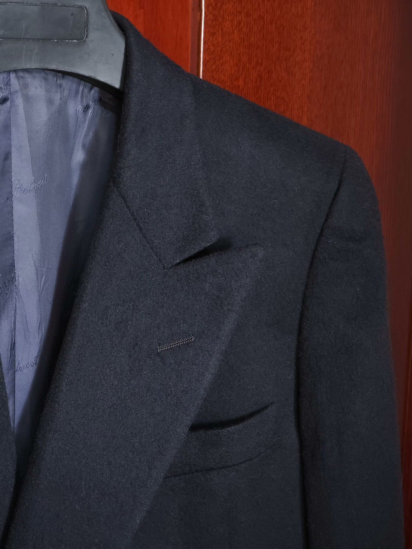 Belvest Italian Wool Cashmere Double-Breasted Suit Size US S / EU 44-46 / 1 - 2 Thumbnail