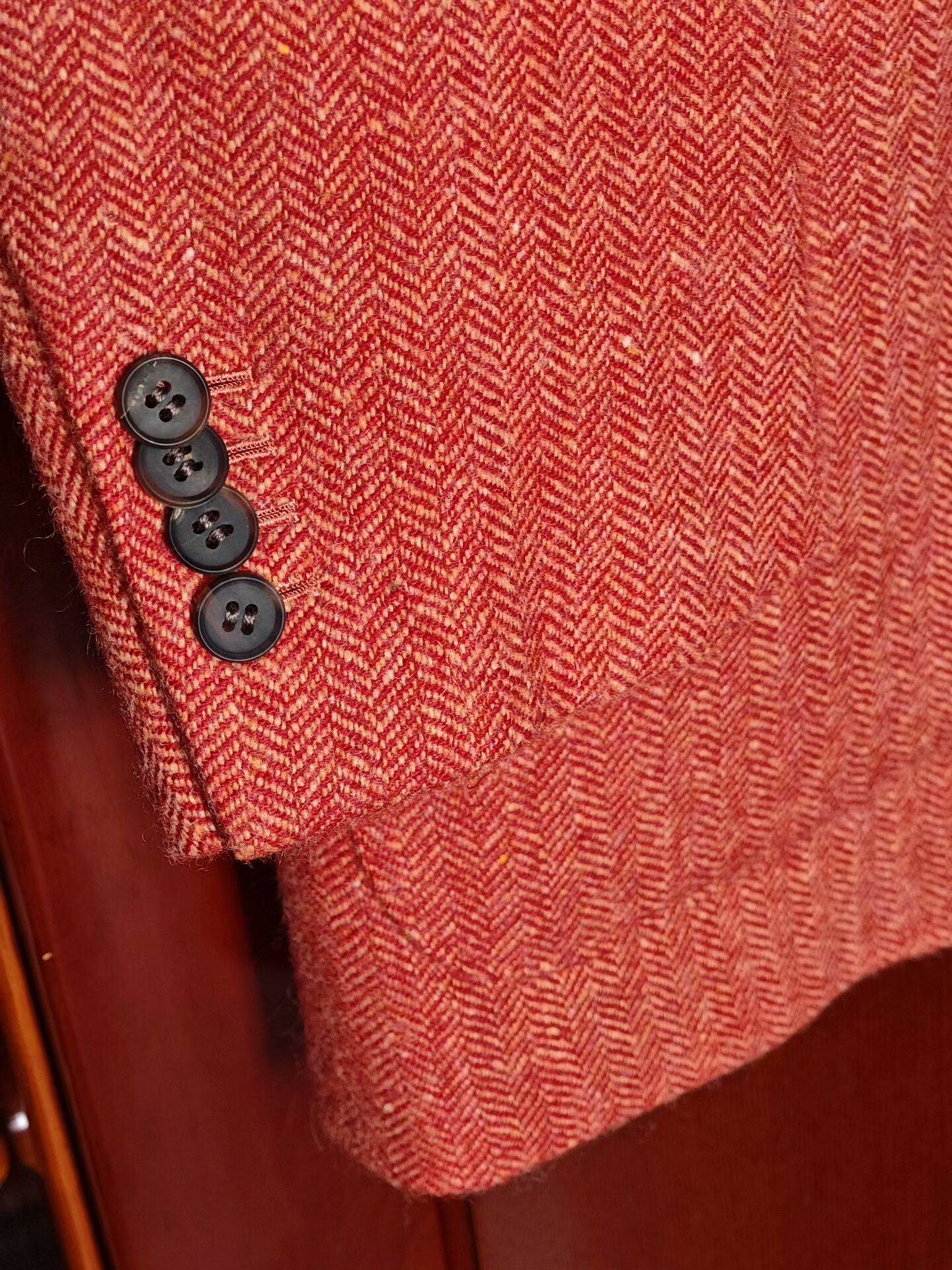 Loro Piana Italian Loro Piana Houndstooth Bespoke Suit Size US L / EU 52-54 / 3 - 4 Thumbnail