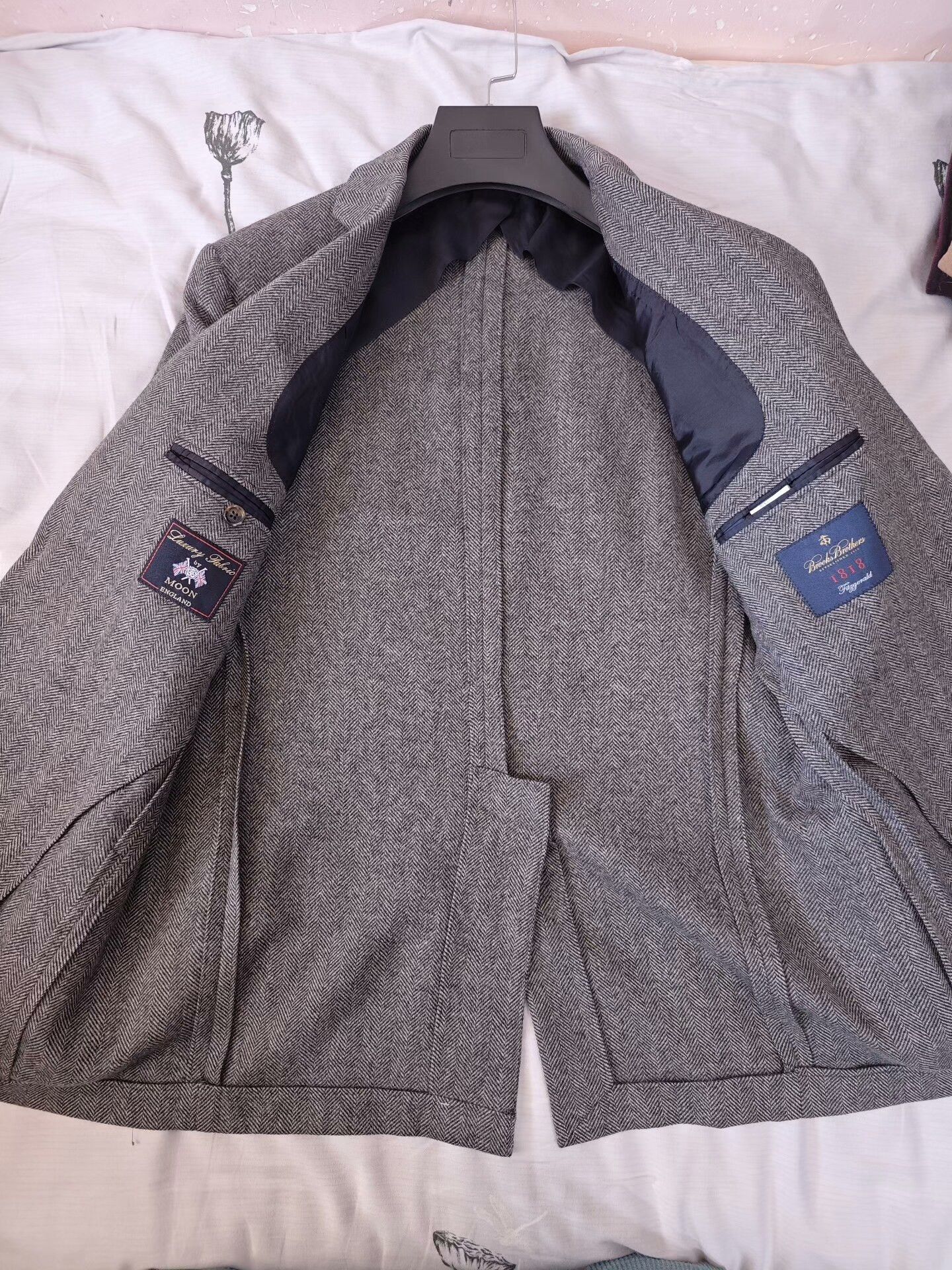 Brooks Brothers Brooks Brothers Gray Wool Blazer Size US M / EU 48-50 / 2 - 6 Thumbnail