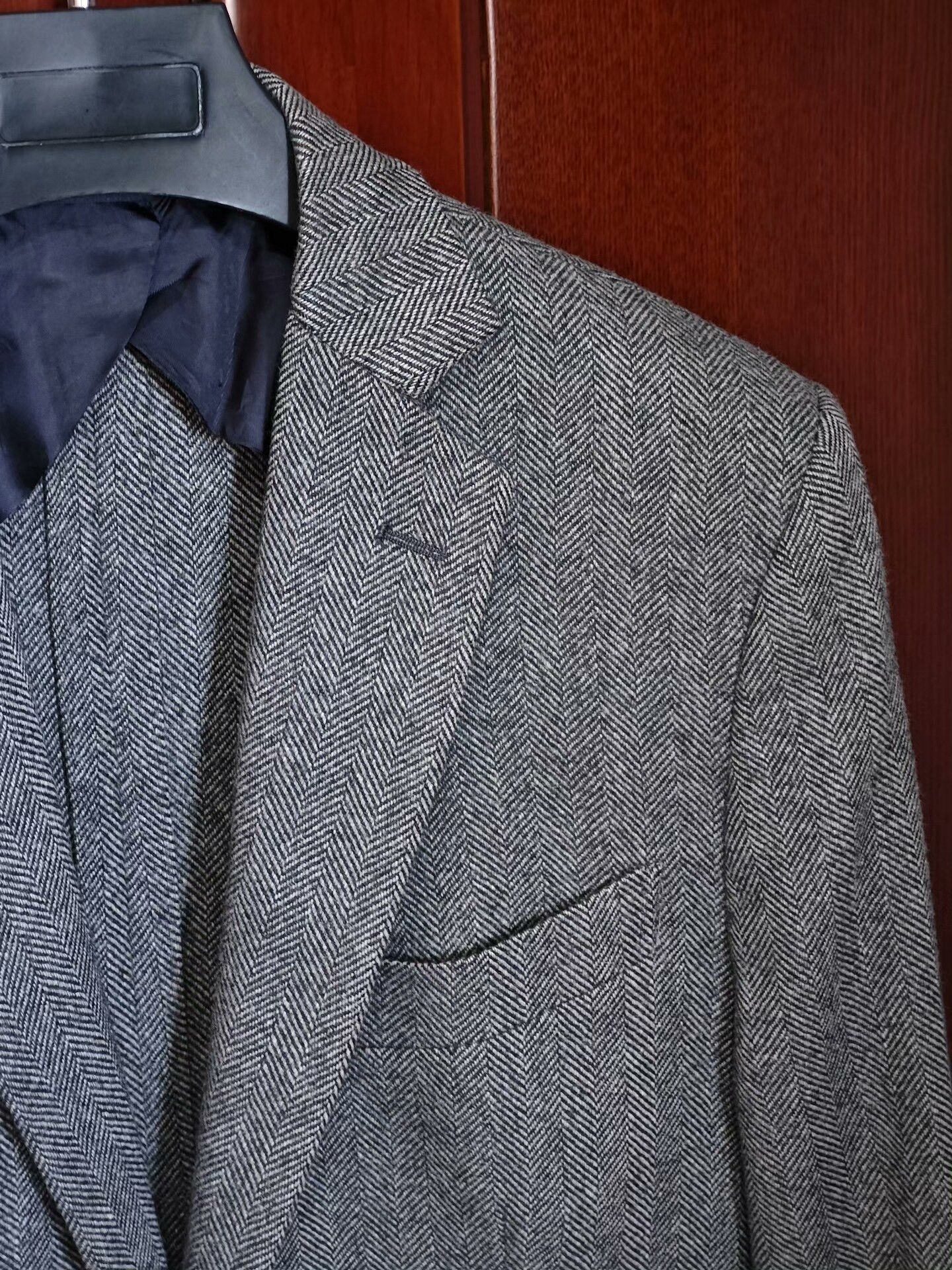Brooks Brothers Brooks Brothers Gray Wool Blazer Size US M / EU 48-50 / 2 - 2 Thumbnail
