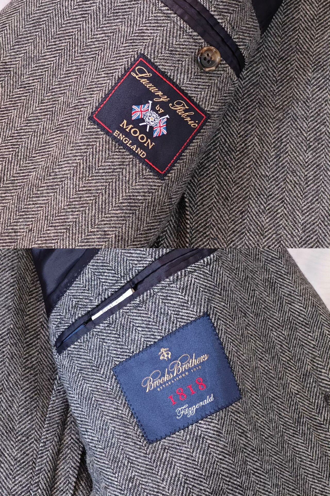 Brooks Brothers Brooks Brothers Gray Wool Blazer Size US M / EU 48-50 / 2 - 7 Thumbnail