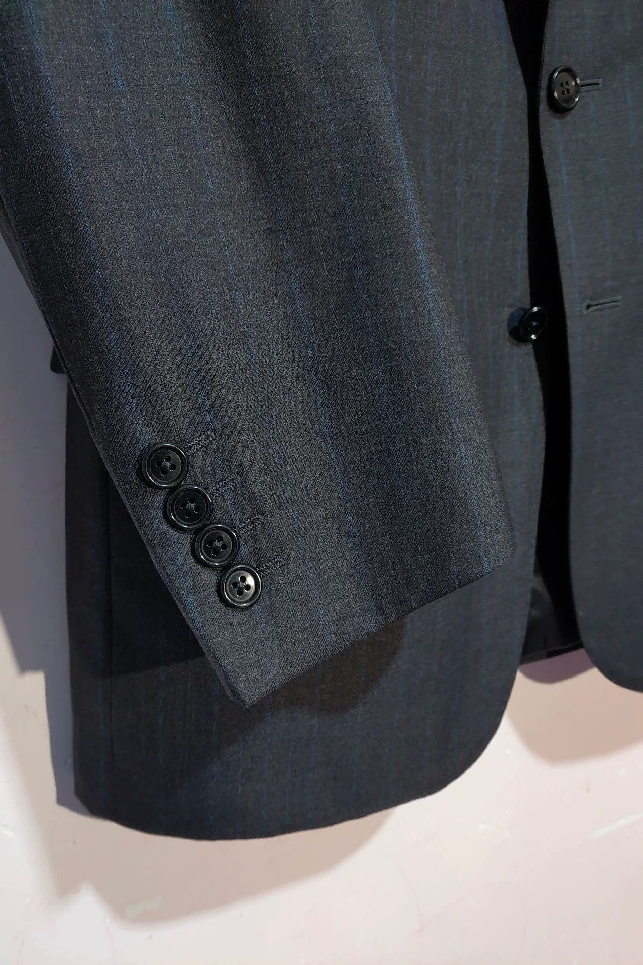 Aquascutum Aquascutum Wool Suit with Stripes Size US M / EU 48-50 / 2 - 3 Thumbnail