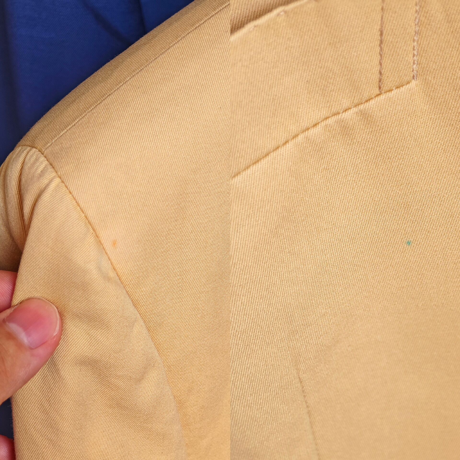 Polo Ralph Lauren Polo Ralph Lauren Beige Cotton Blazer Size US M / EU 48-50 / 2 - 9 Thumbnail