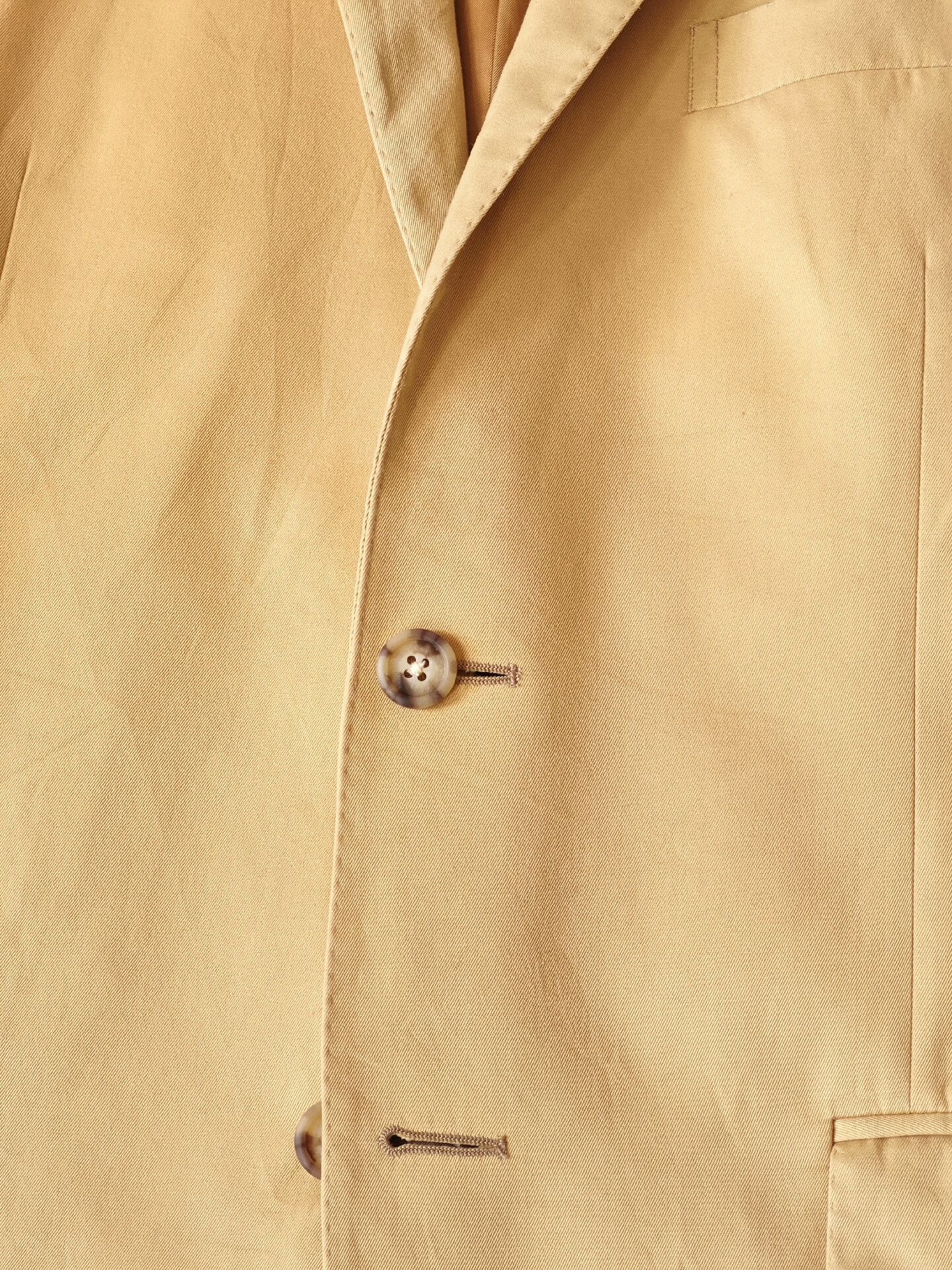 Polo Ralph Lauren Polo Ralph Lauren Beige Cotton Blazer Size US M / EU 48-50 / 2 - 7 Thumbnail