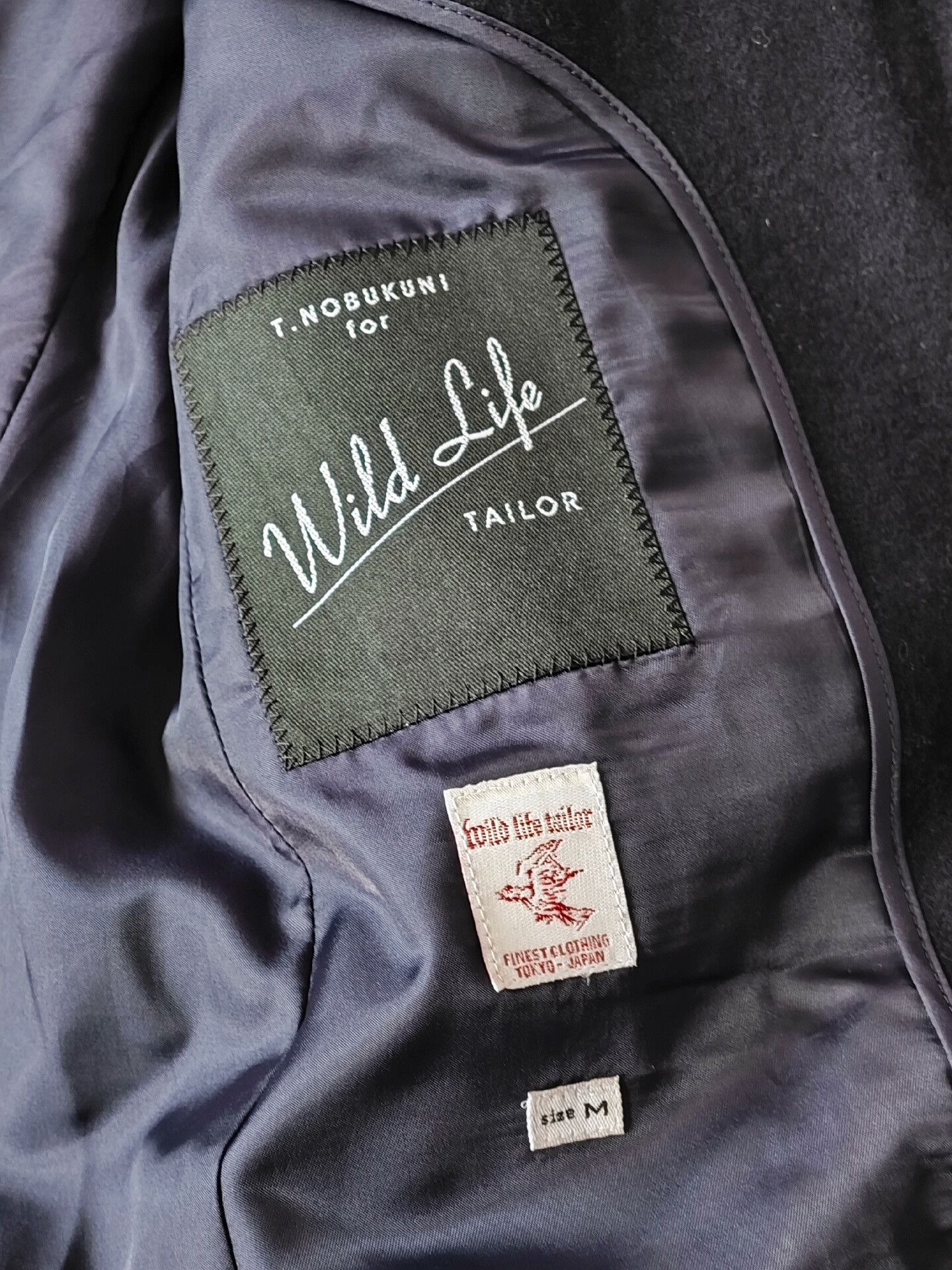 ADAM ET ROPE Wildlife Japanese Wool Suit Jacket Size US M / EU 48-50 / 2 - 3 Thumbnail