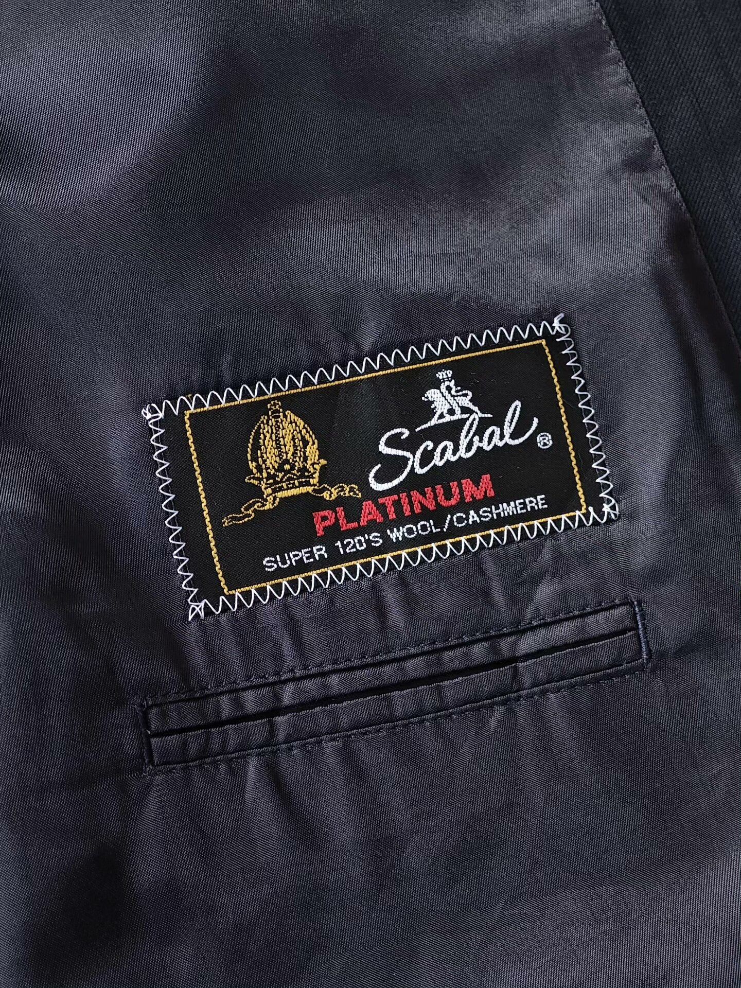 SCABAL SCABAL Wool Cashmere Blazer Jacket Size US L / EU 52-54 / 3 - 7 Thumbnail