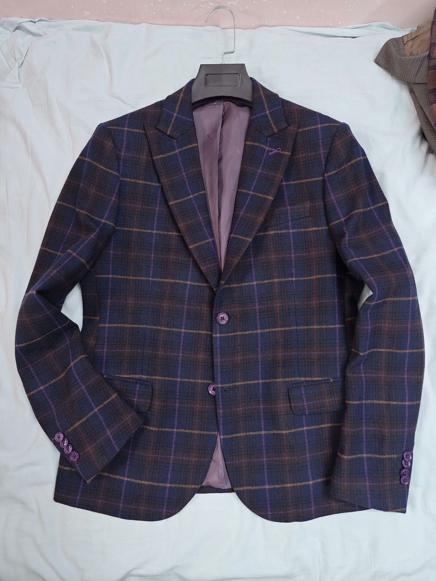 Daniele Alessandrini Italian Wool Casual Blazer by Alessandrini Size US M / EU 48-50 / 2 - 5 Thumbnail