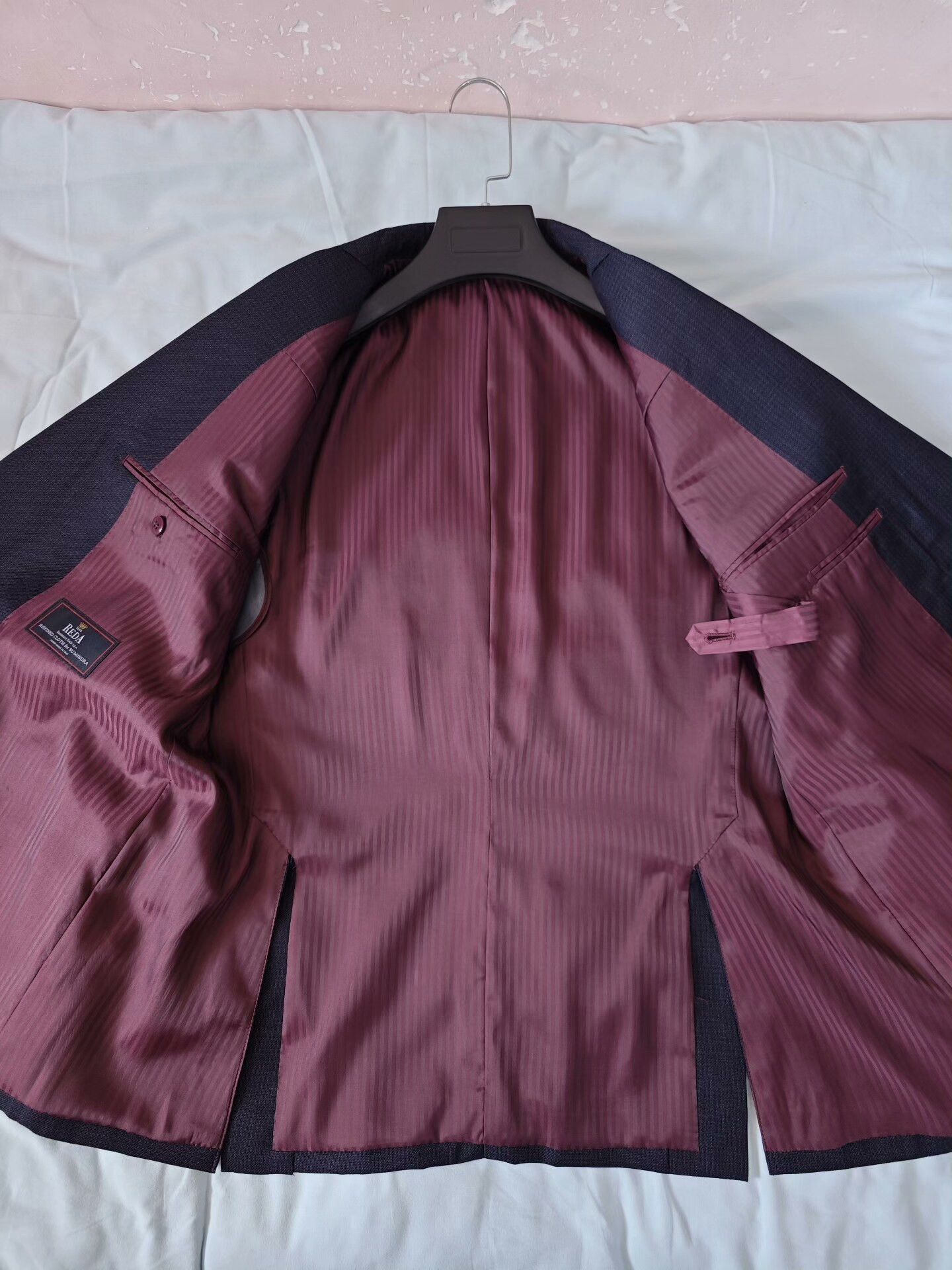 Lardini Custom Double-Breasted Wool Suit Size US M / EU 48-50 / 2 - 8 Thumbnail