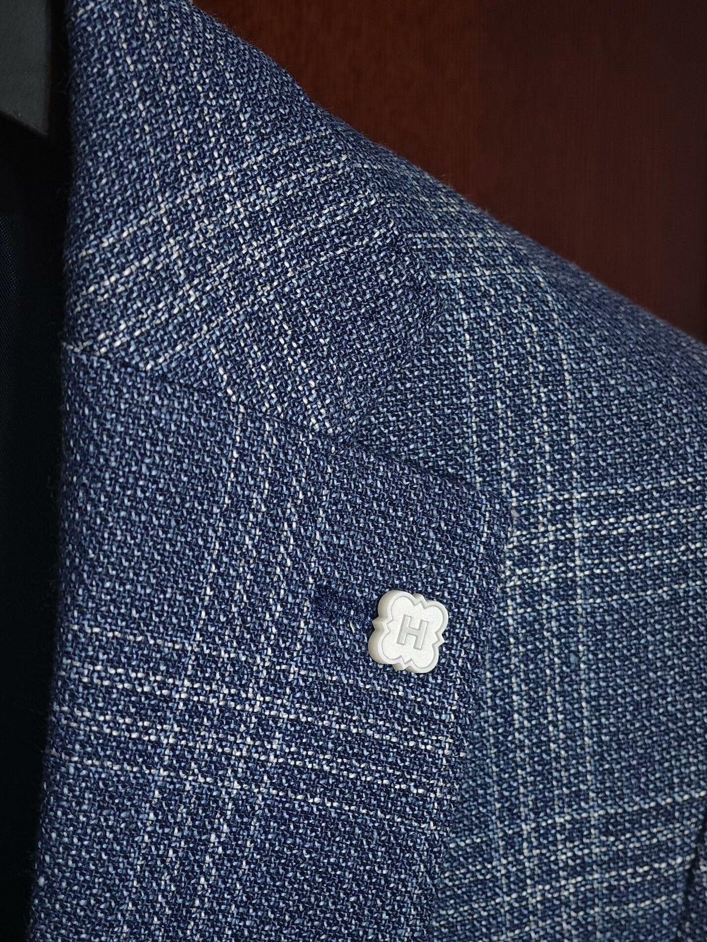 Zanone Henderson Zignone Wool Linen Blazer Size US M / EU 48-50 / 2 - 2 Thumbnail