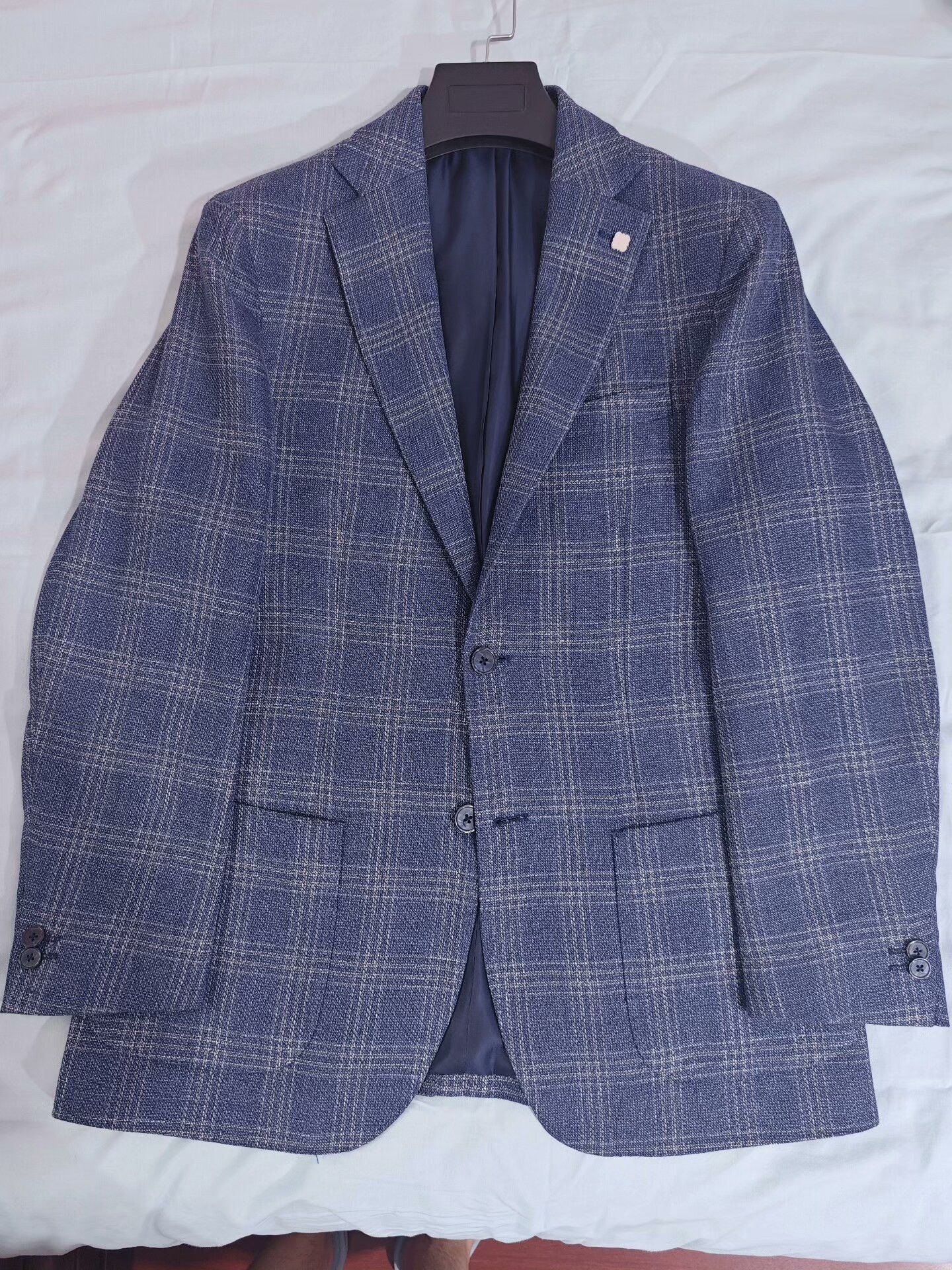 Zanone Henderson Zignone Wool Linen Blazer Size US M / EU 48-50 / 2 - 4 Thumbnail