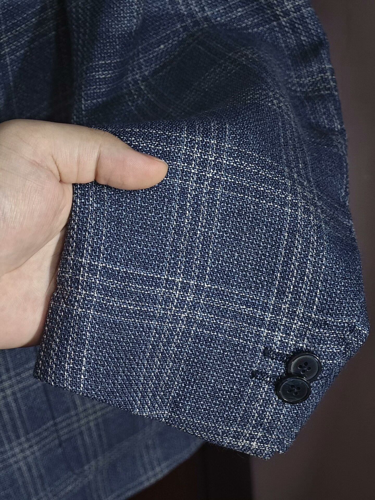 Zanone Henderson Zignone Wool Linen Blazer Size US M / EU 48-50 / 2 - 3 Thumbnail