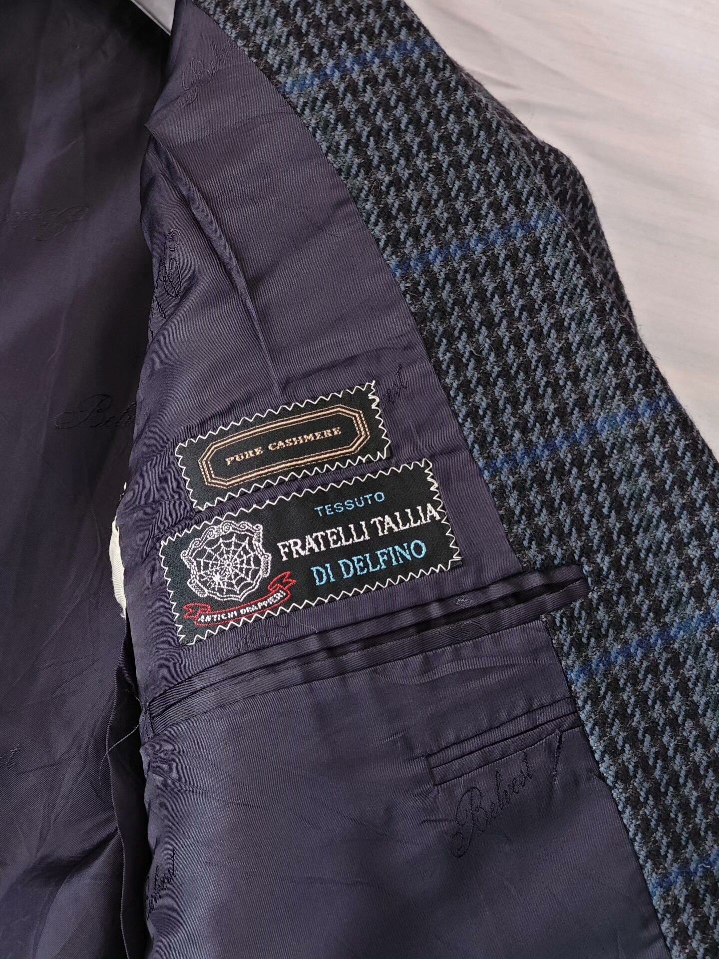 Belvest Belvest Italian Cashmere Blend Sport Coat Size US S / EU 44-46 / 1 - 8 Thumbnail