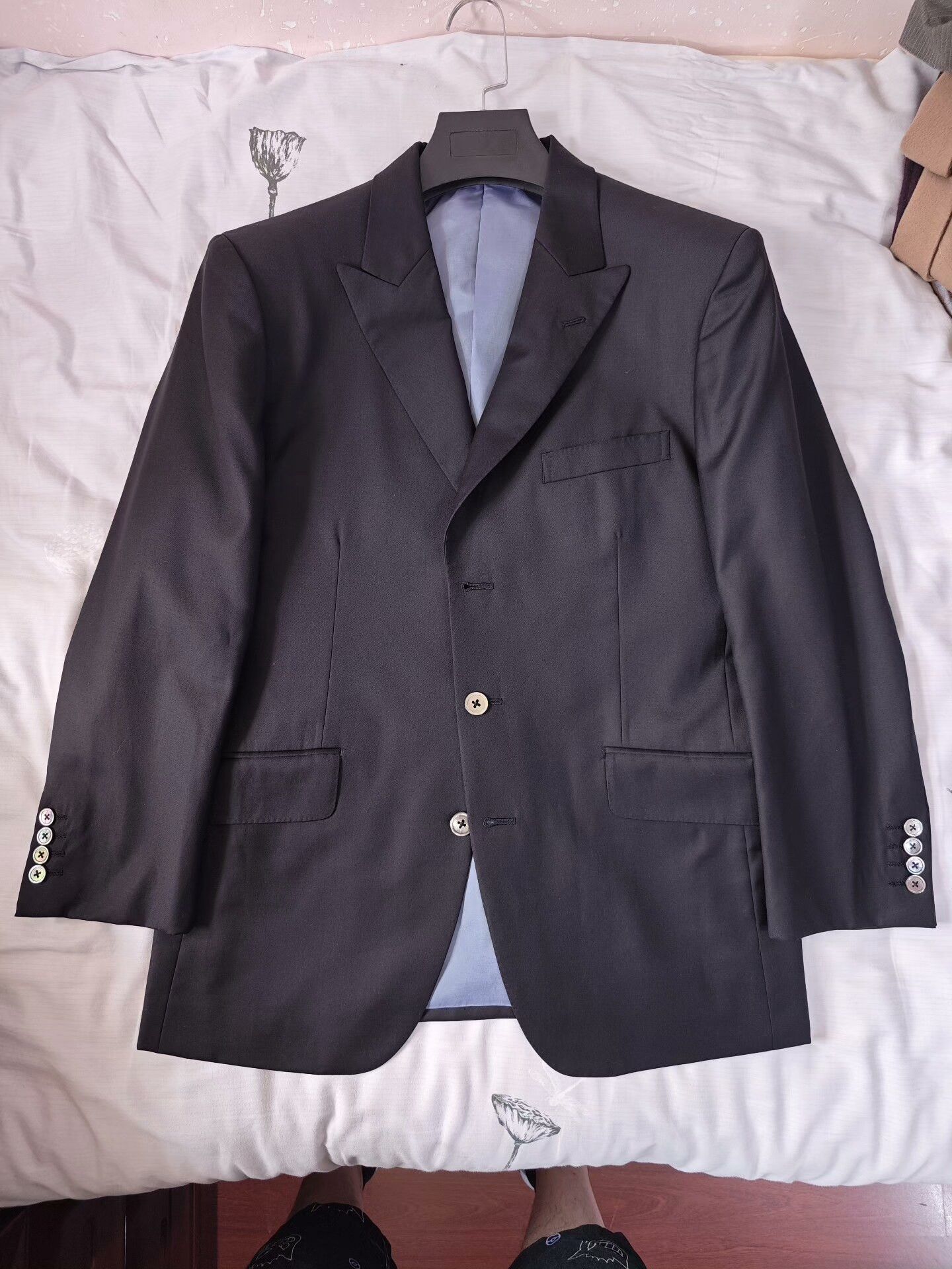 Ermenegildo Zegna Custom Italian Zegna Wool Suit Size US M / EU 48-50 / 2 - 5 Thumbnail