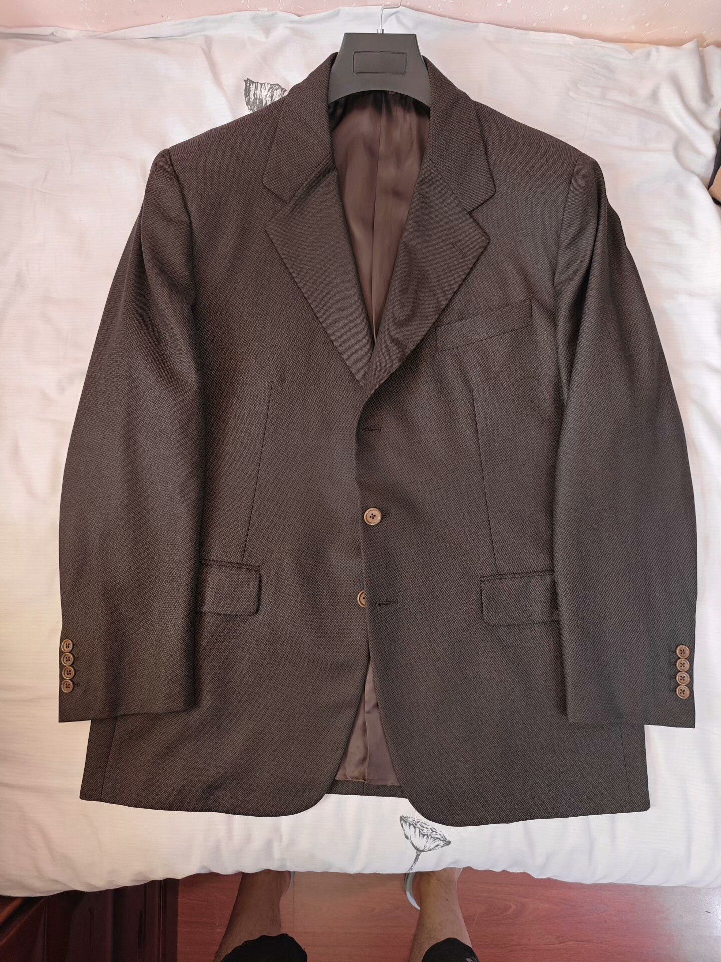 Burberry Burberry Wool Blazer with Linen Lining Size US L / EU 52-54 / 3 - 5 Thumbnail